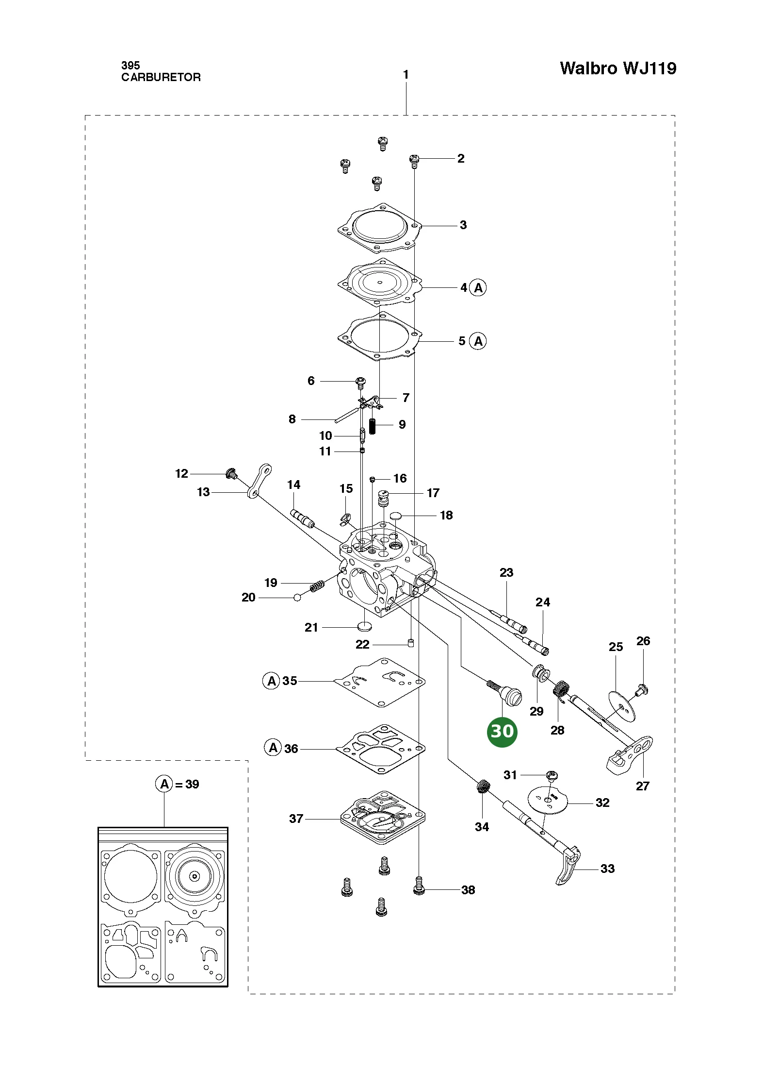 Position im Ersatzteilkatalog