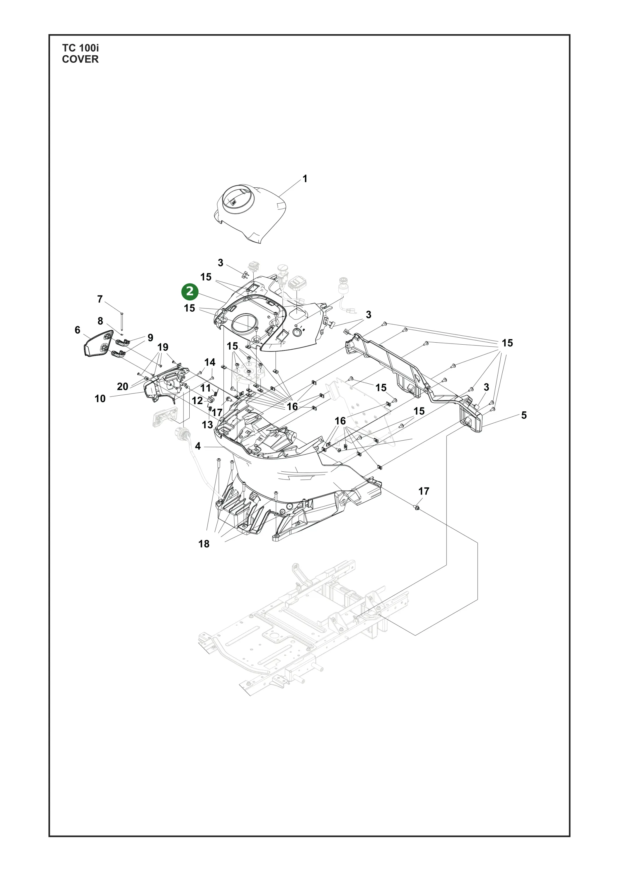 Position im Ersatzteilkatalog