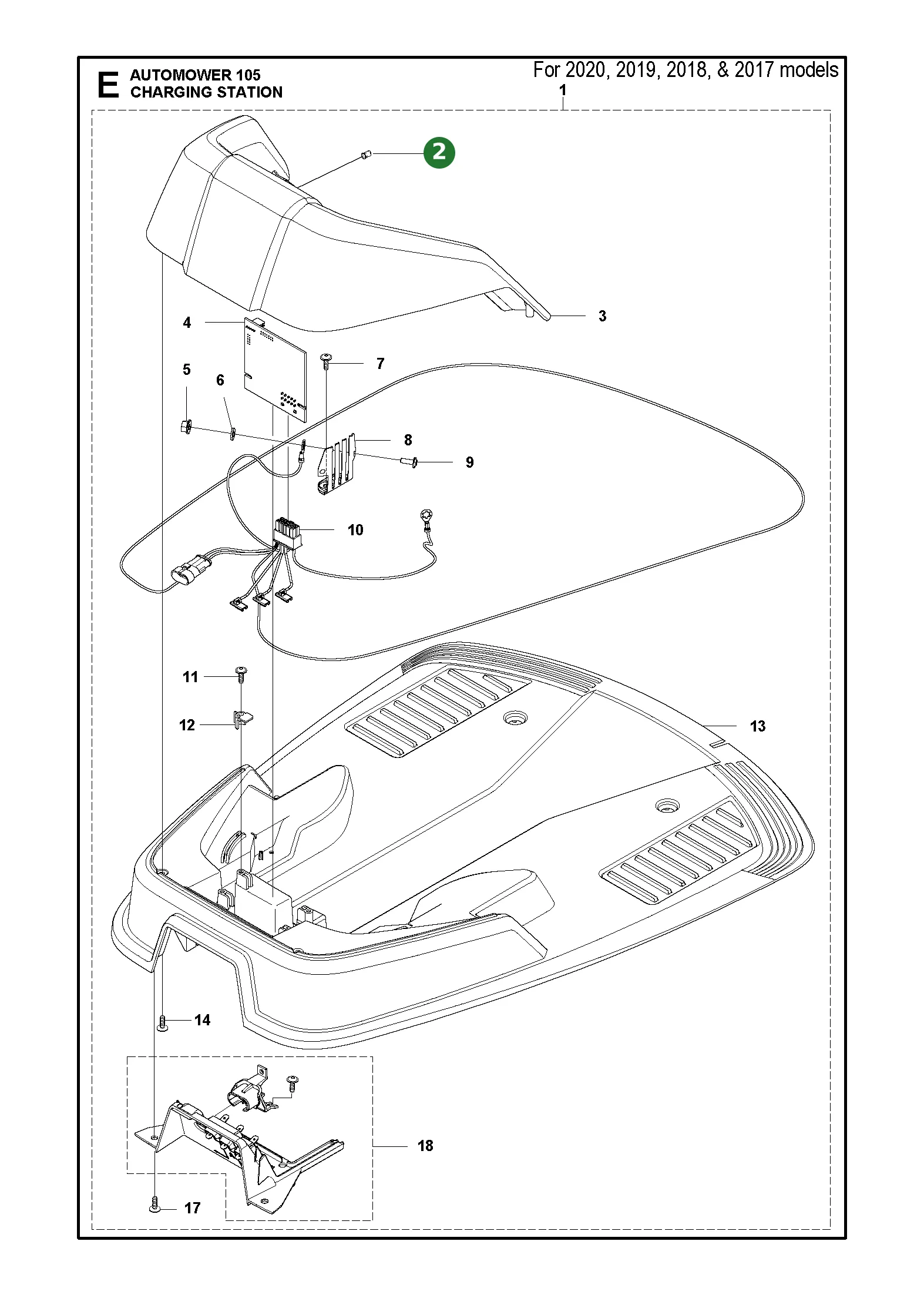 Position im Ersatzteilkatalog