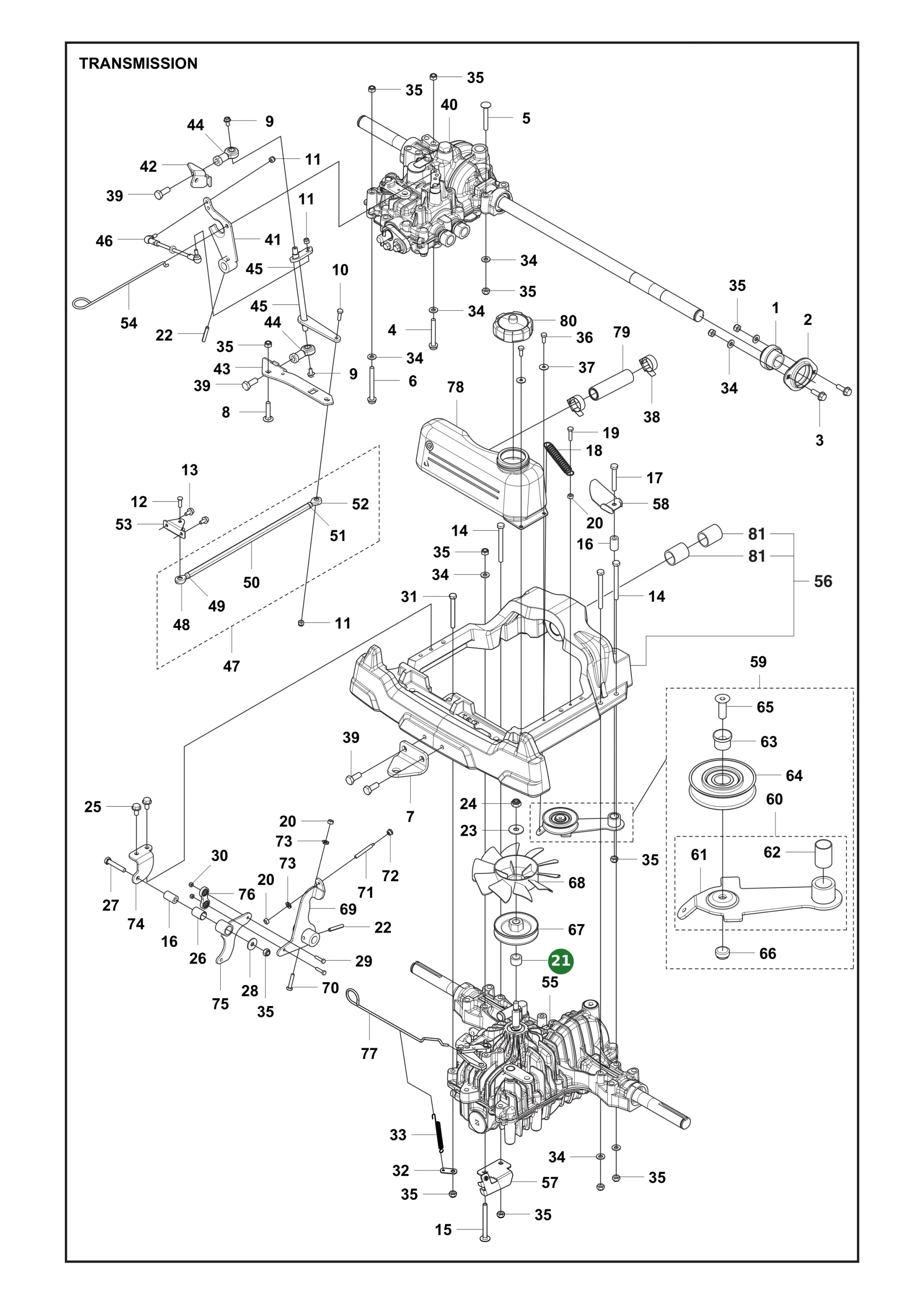 Position im Ersatzteilkatalog