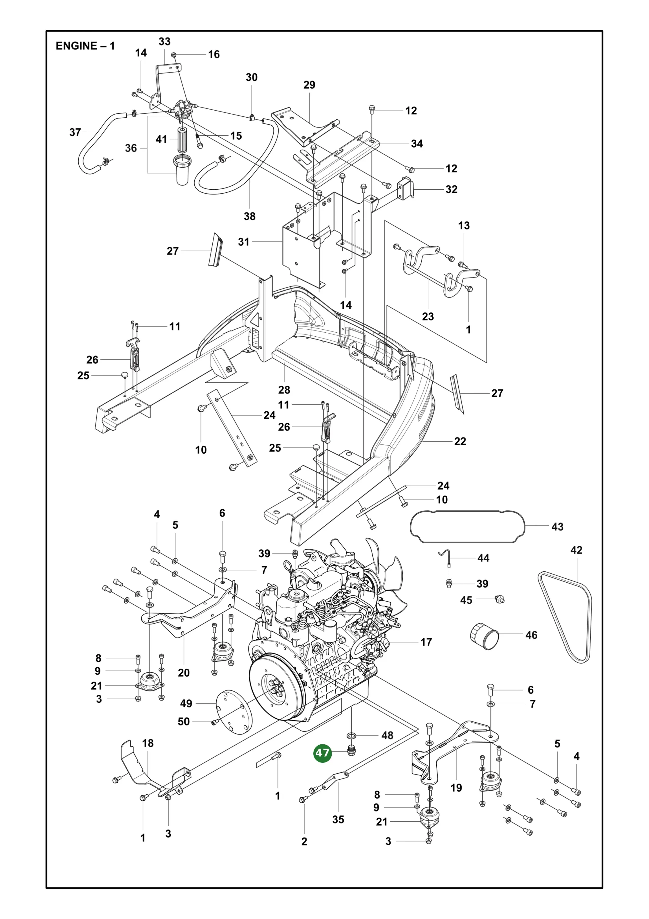 Position im Ersatzteilkatalog