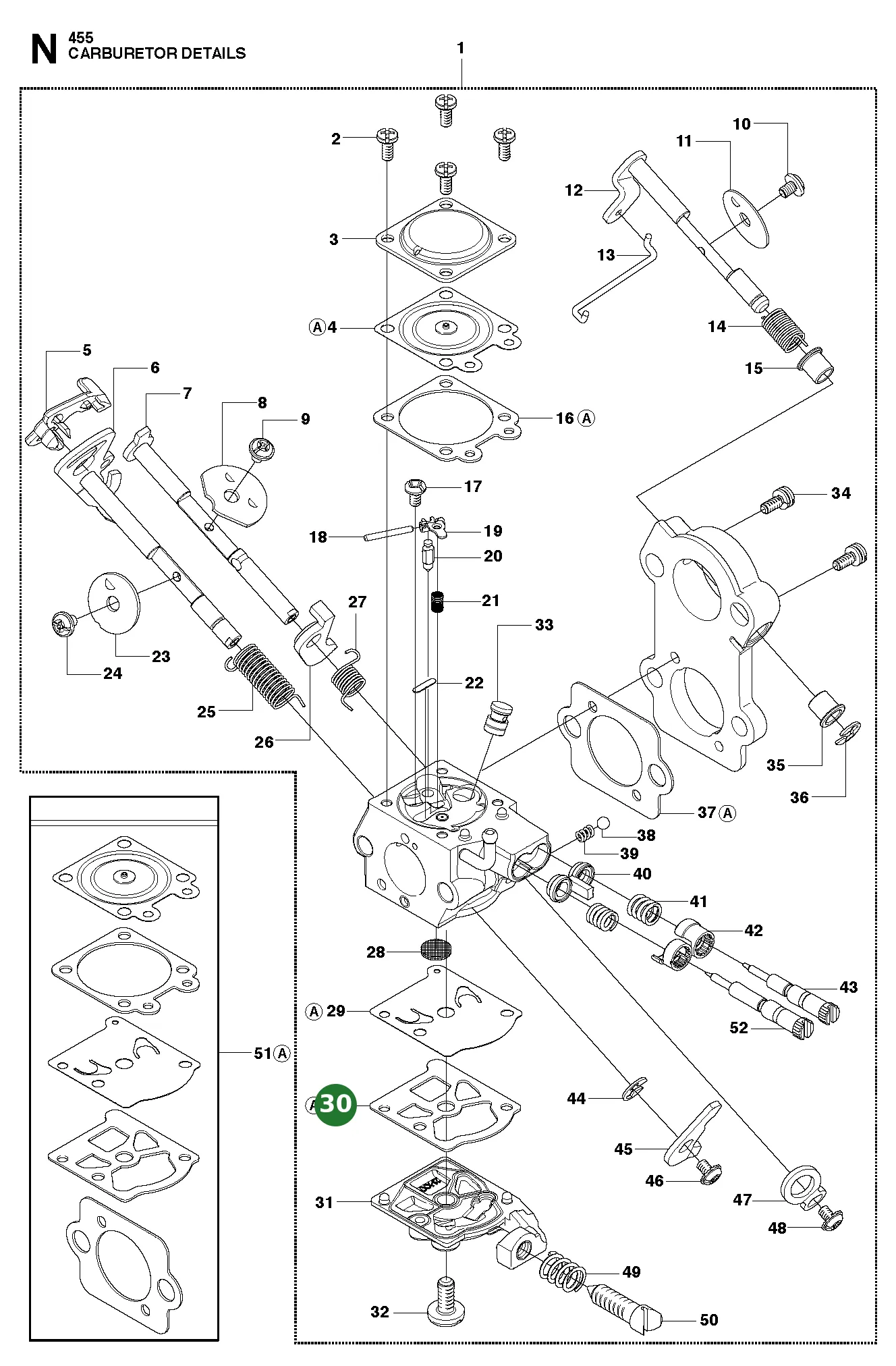 Position im Ersatzteilkatalog