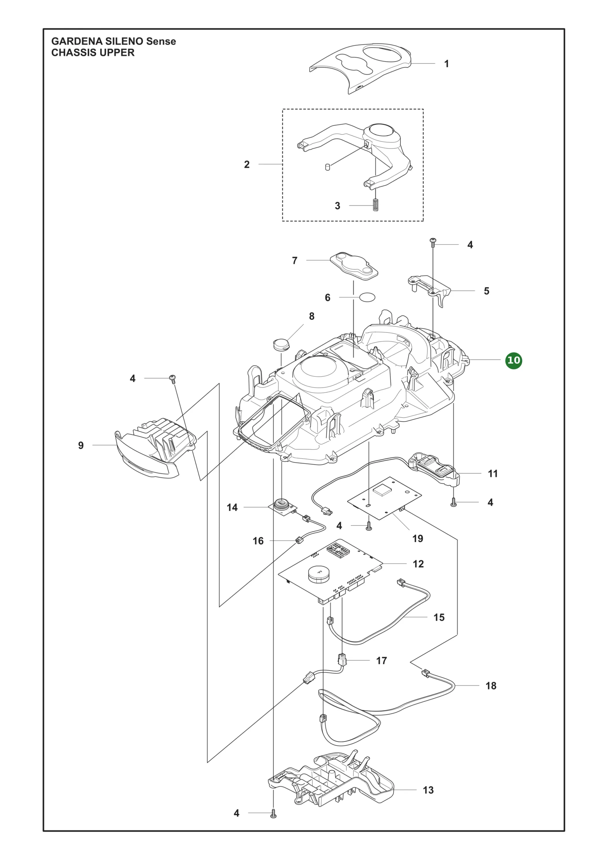 Position im Ersatzteilkatalog