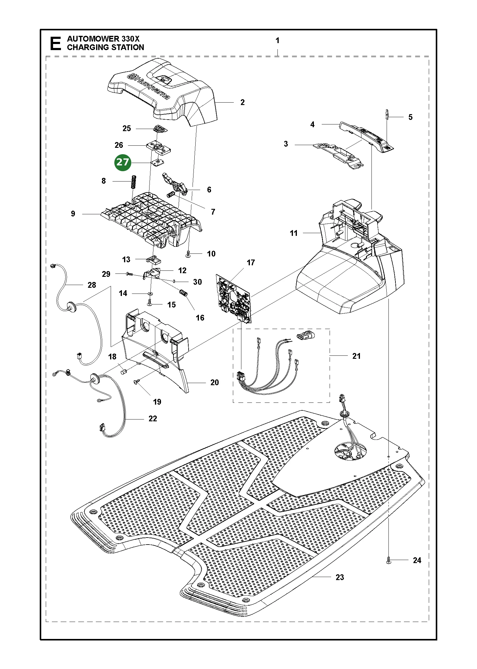 Position im Ersatzteilkatalog