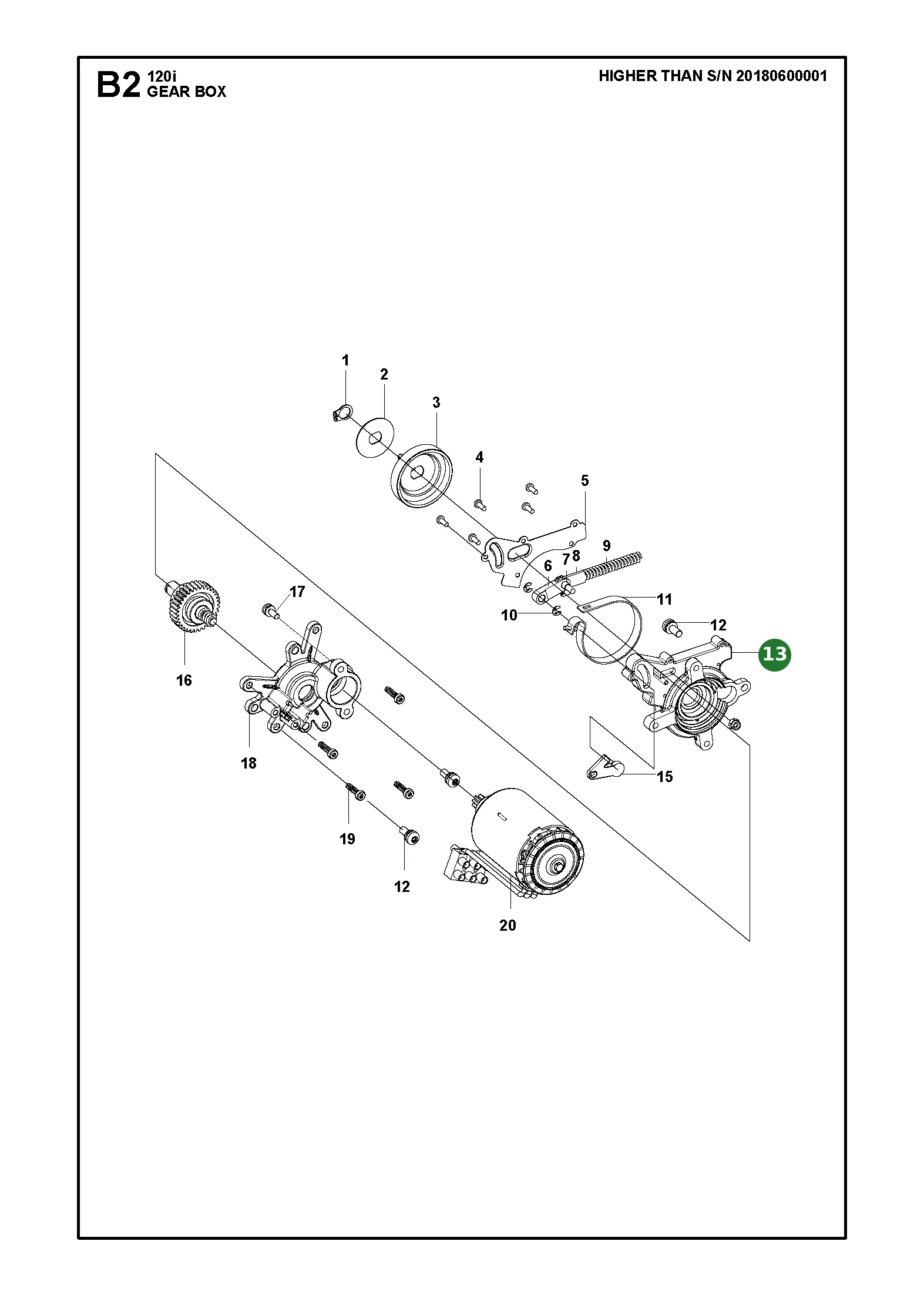 Position im Ersatzteilkatalog
