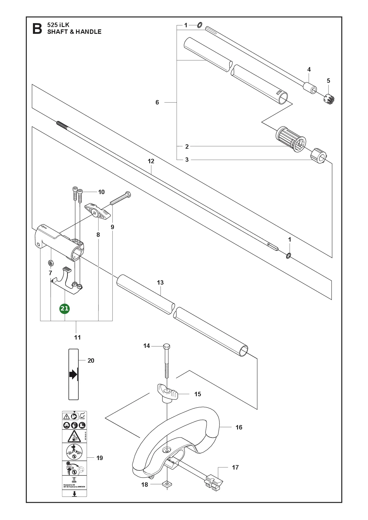 Position im Ersatzteilkatalog