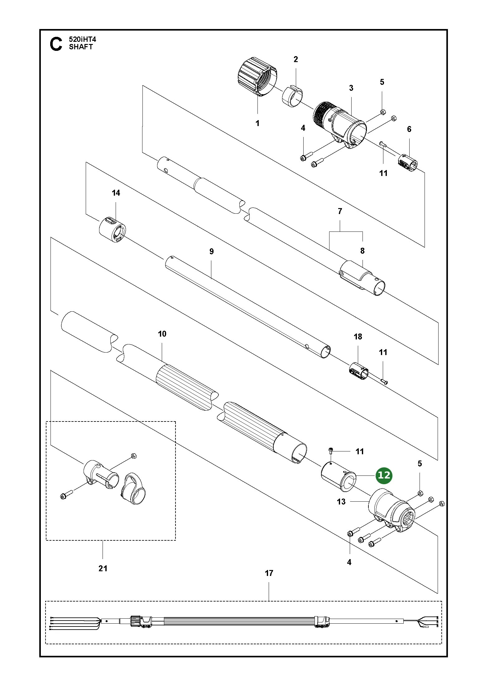 Position im Ersatzteilkatalog