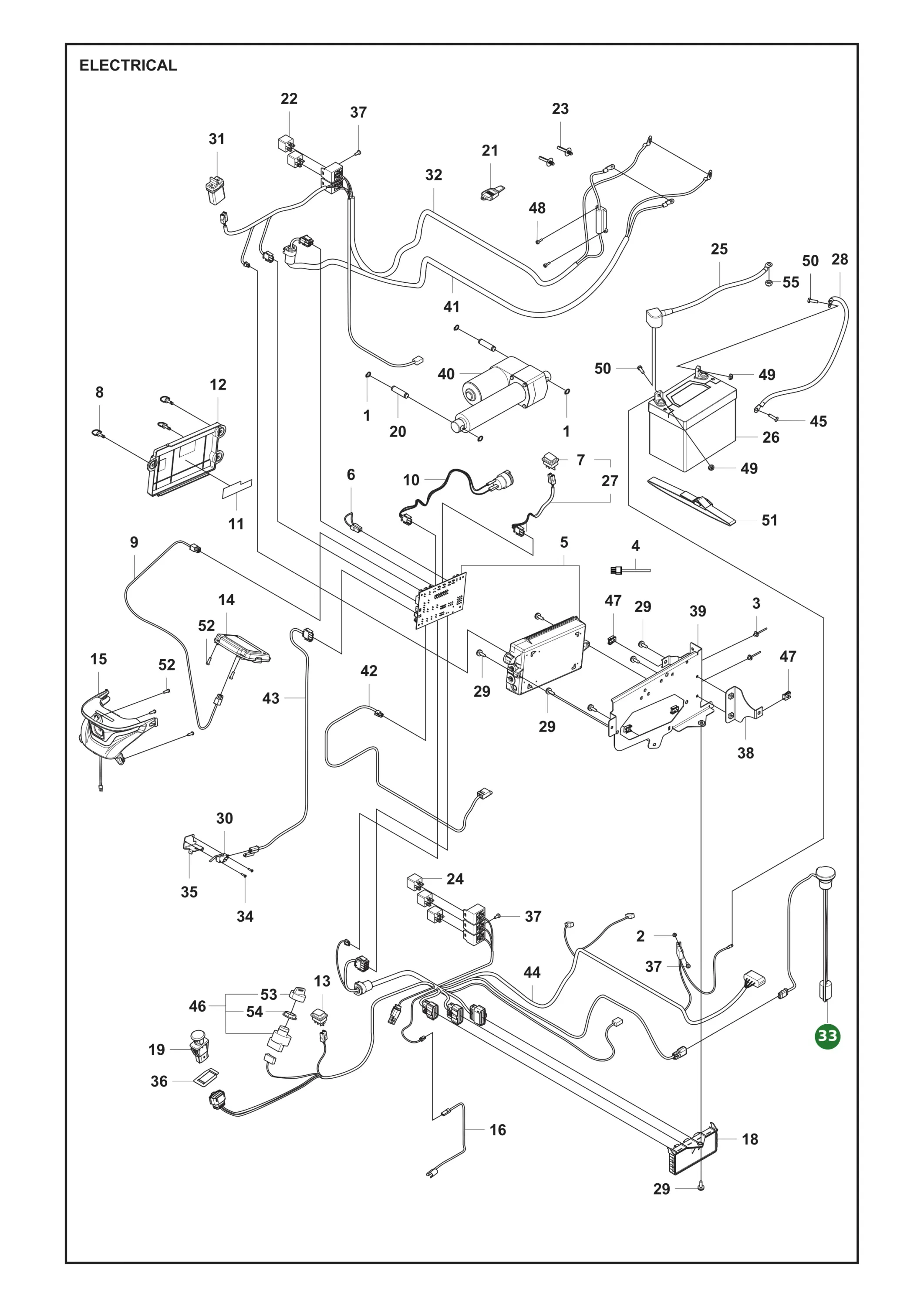 Position im Ersatzteilkatalog