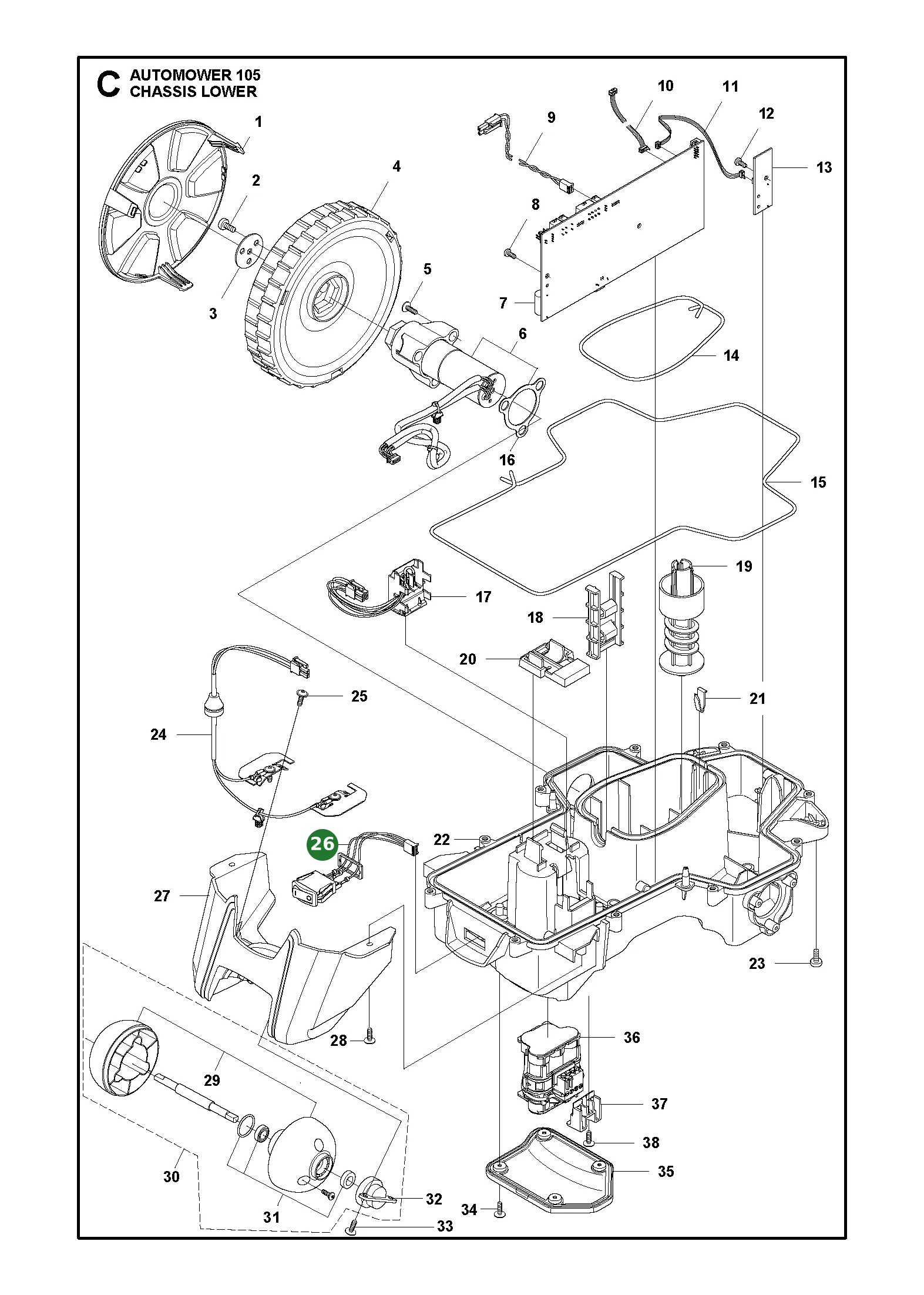 Position im Ersatzteilkatalog