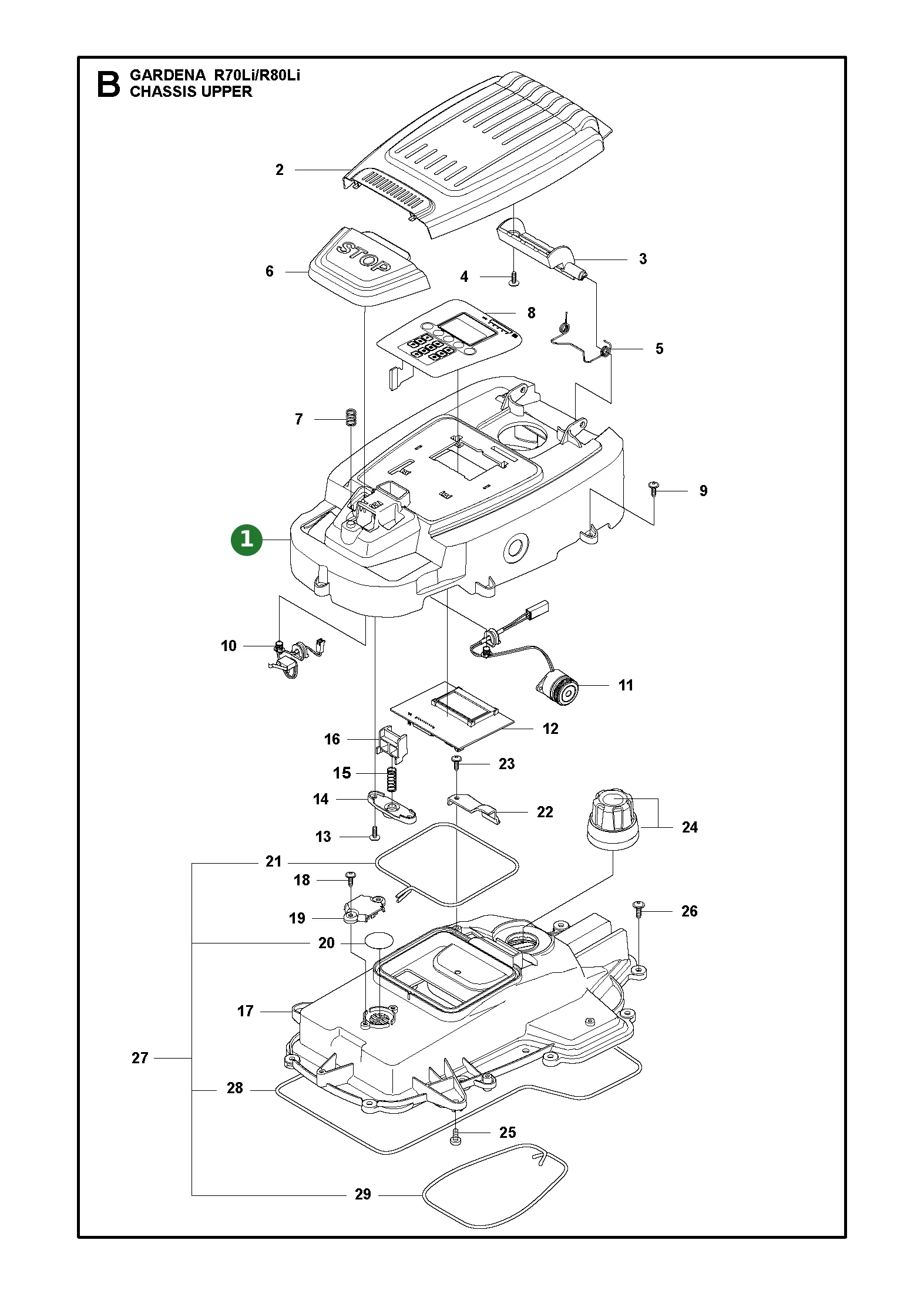 Position im Ersatzteilkatalog