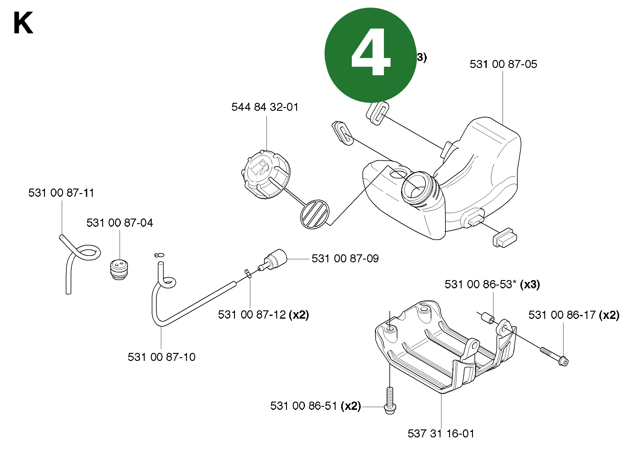 Position im Ersatzteilkatalog