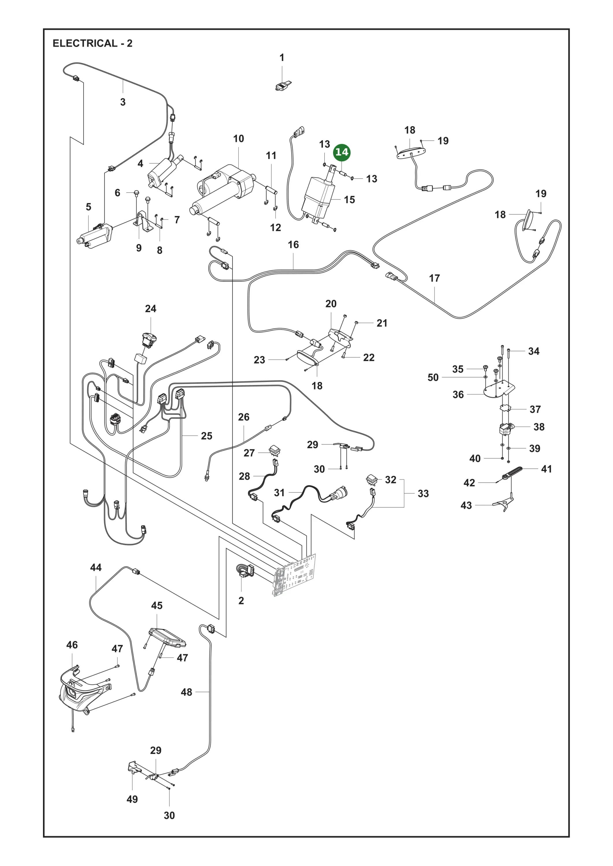 Position im Ersatzteilkatalog
