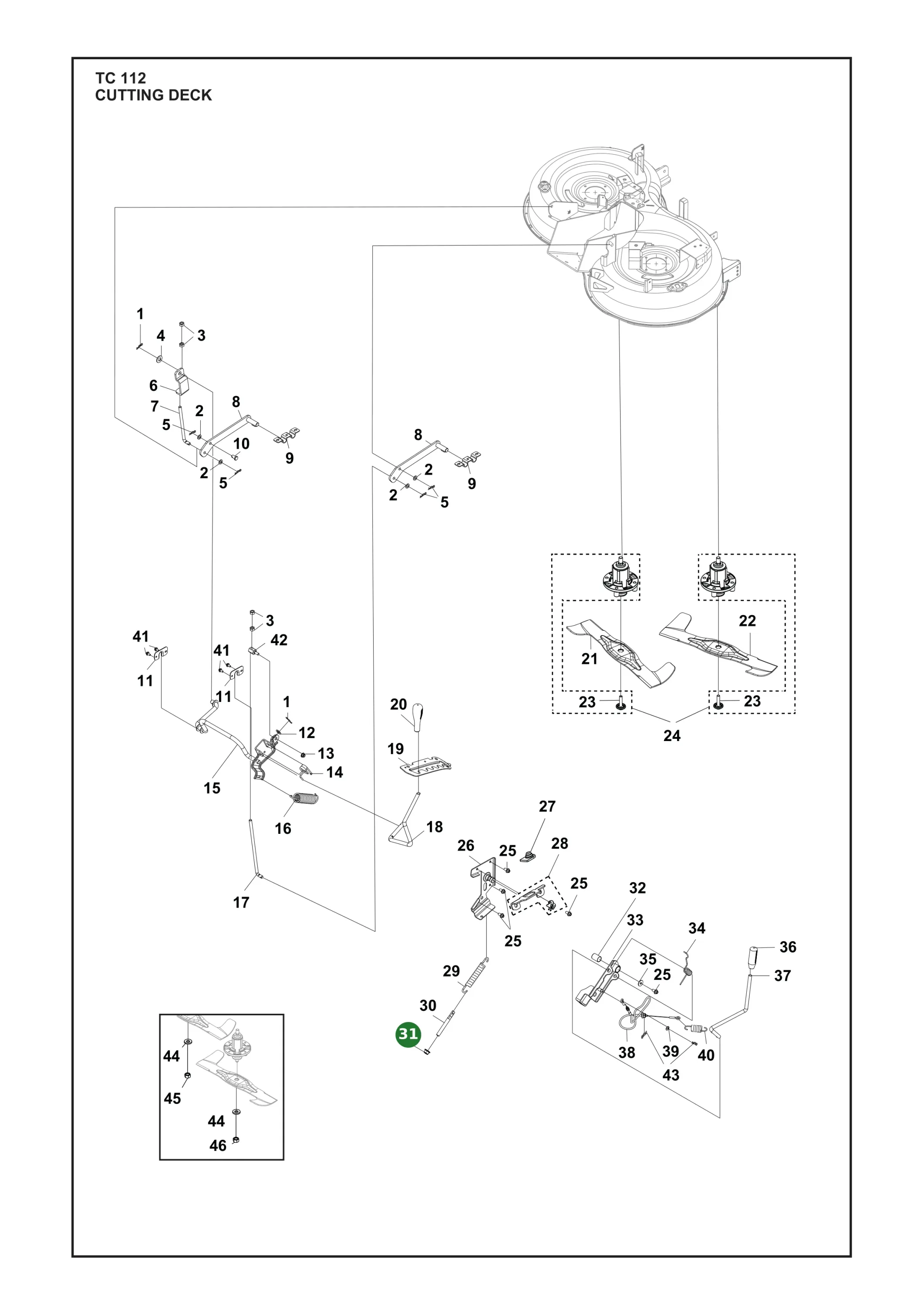 Position im Ersatzteilkatalog