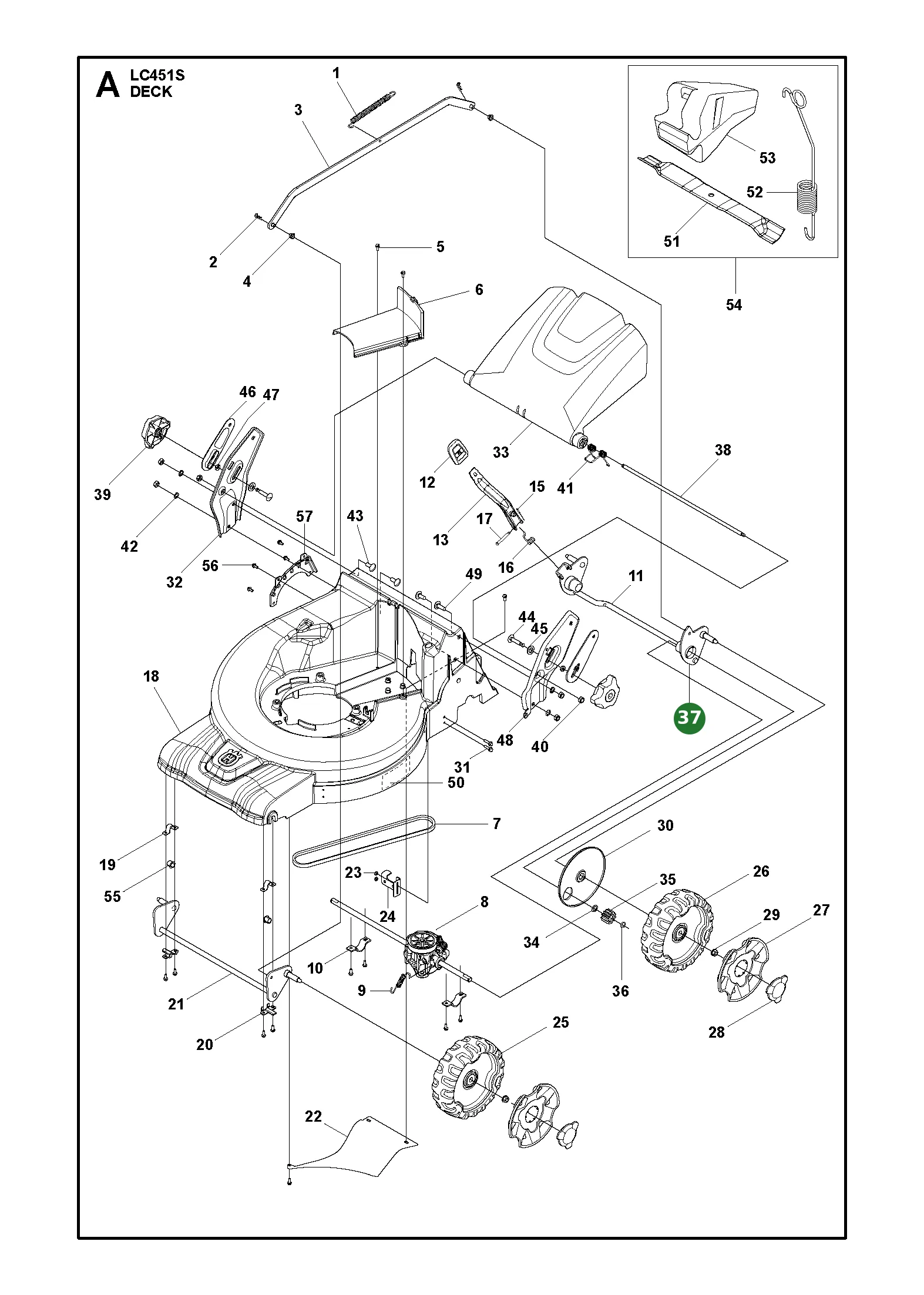 Position im Ersatzteilkatalog
