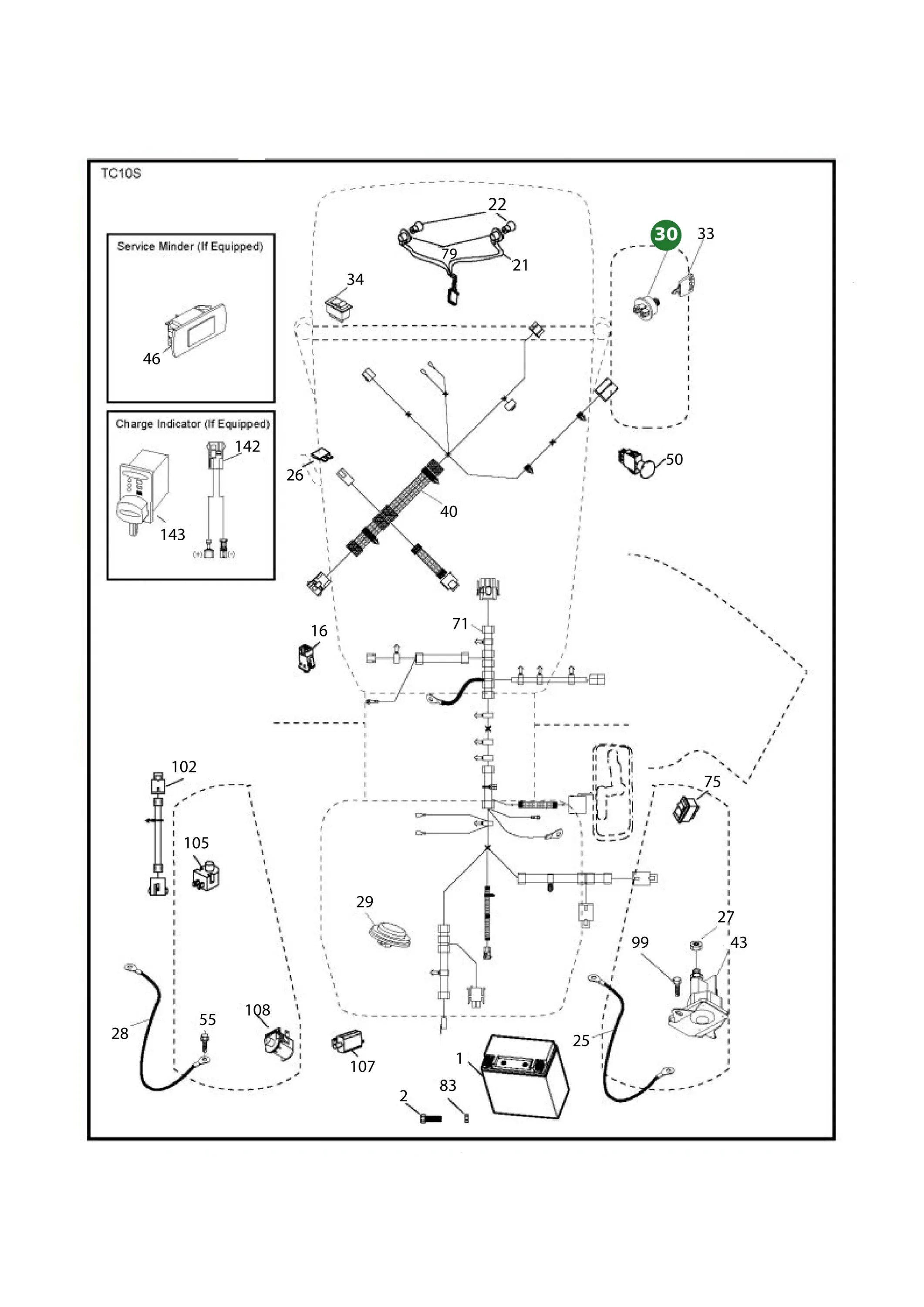 Position im Ersatzteilkatalog