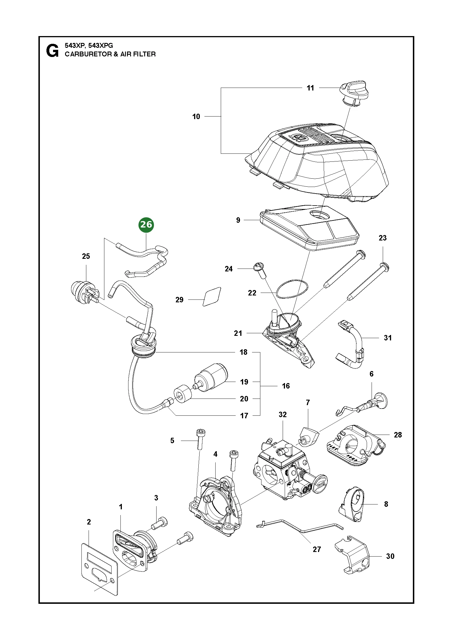 Position im Ersatzteilkatalog