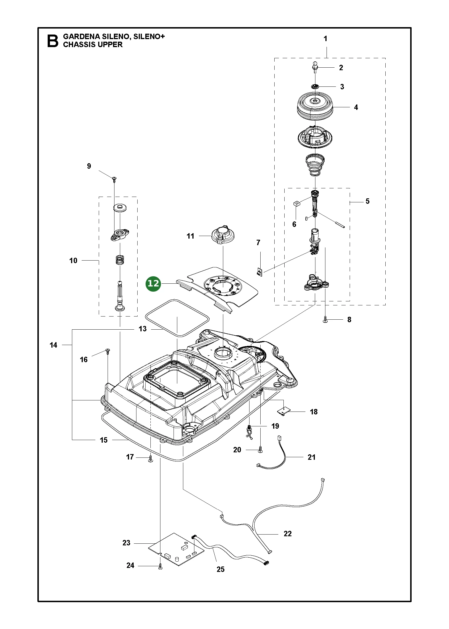 Position im Ersatzteilkatalog