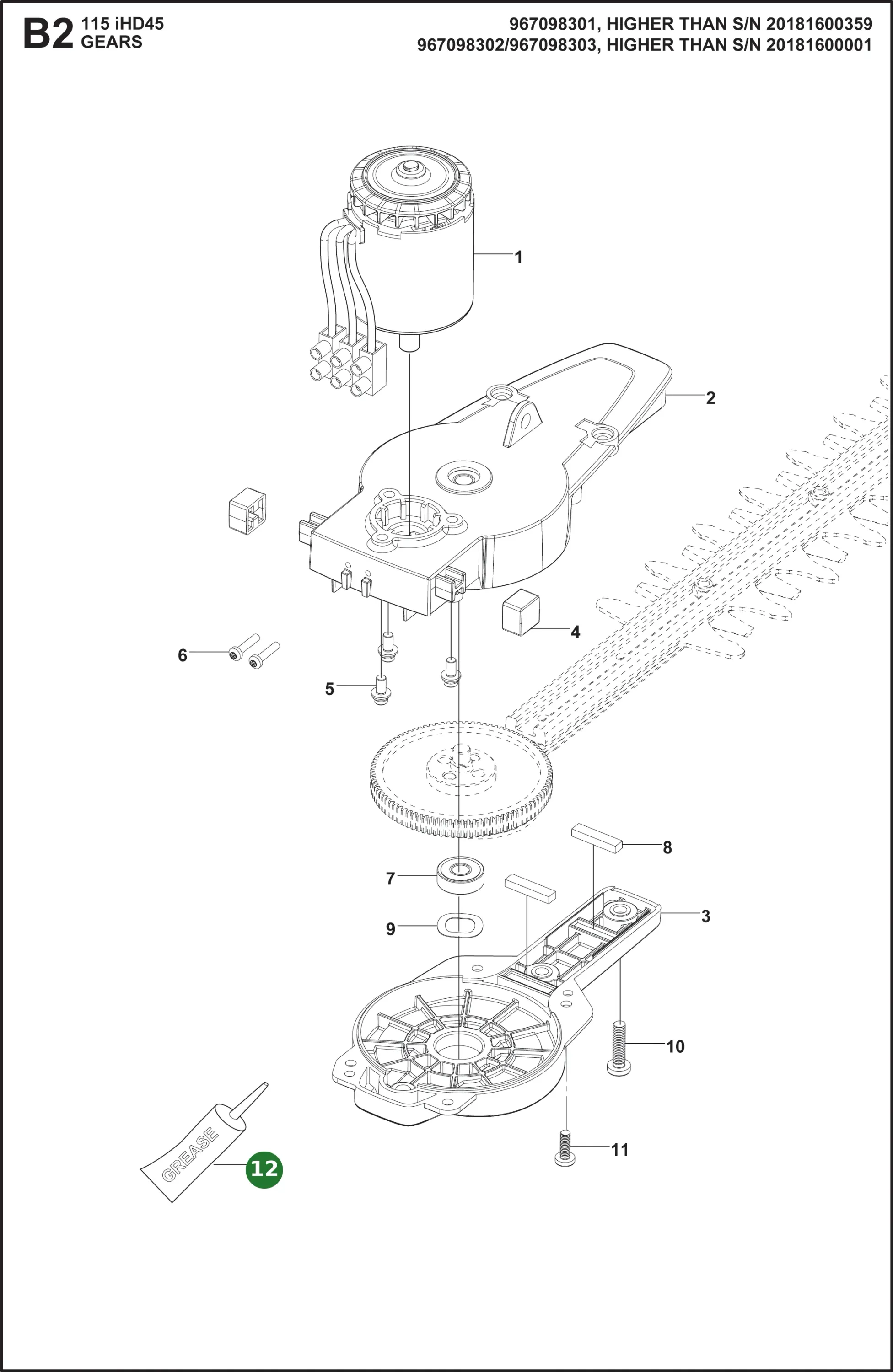 Position im Ersatzteilkatalog