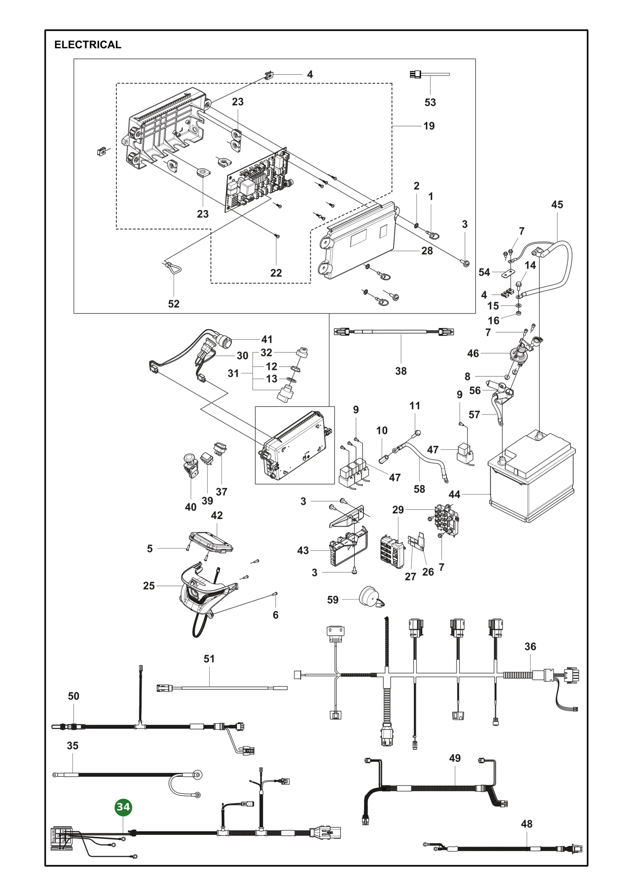 Position im Ersatzteilkatalog