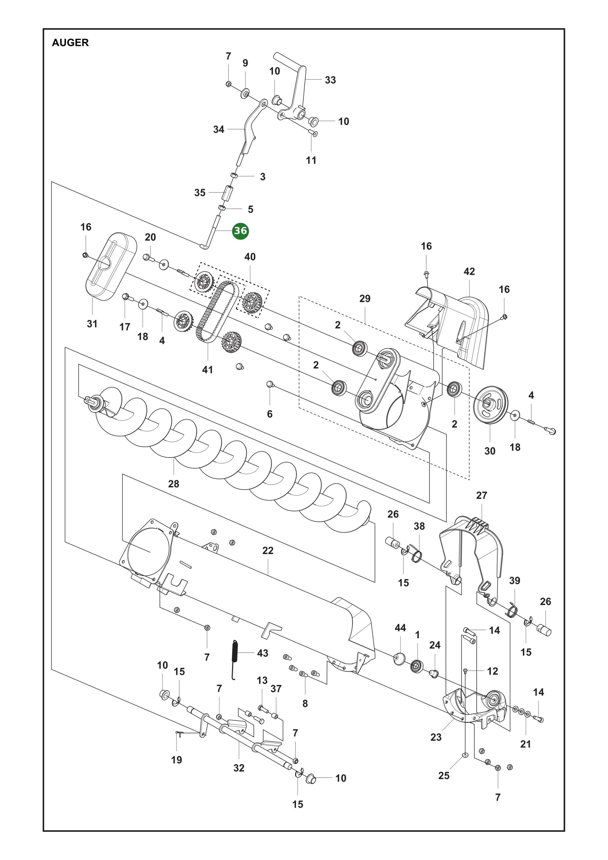 Position im Ersatzteilkatalog