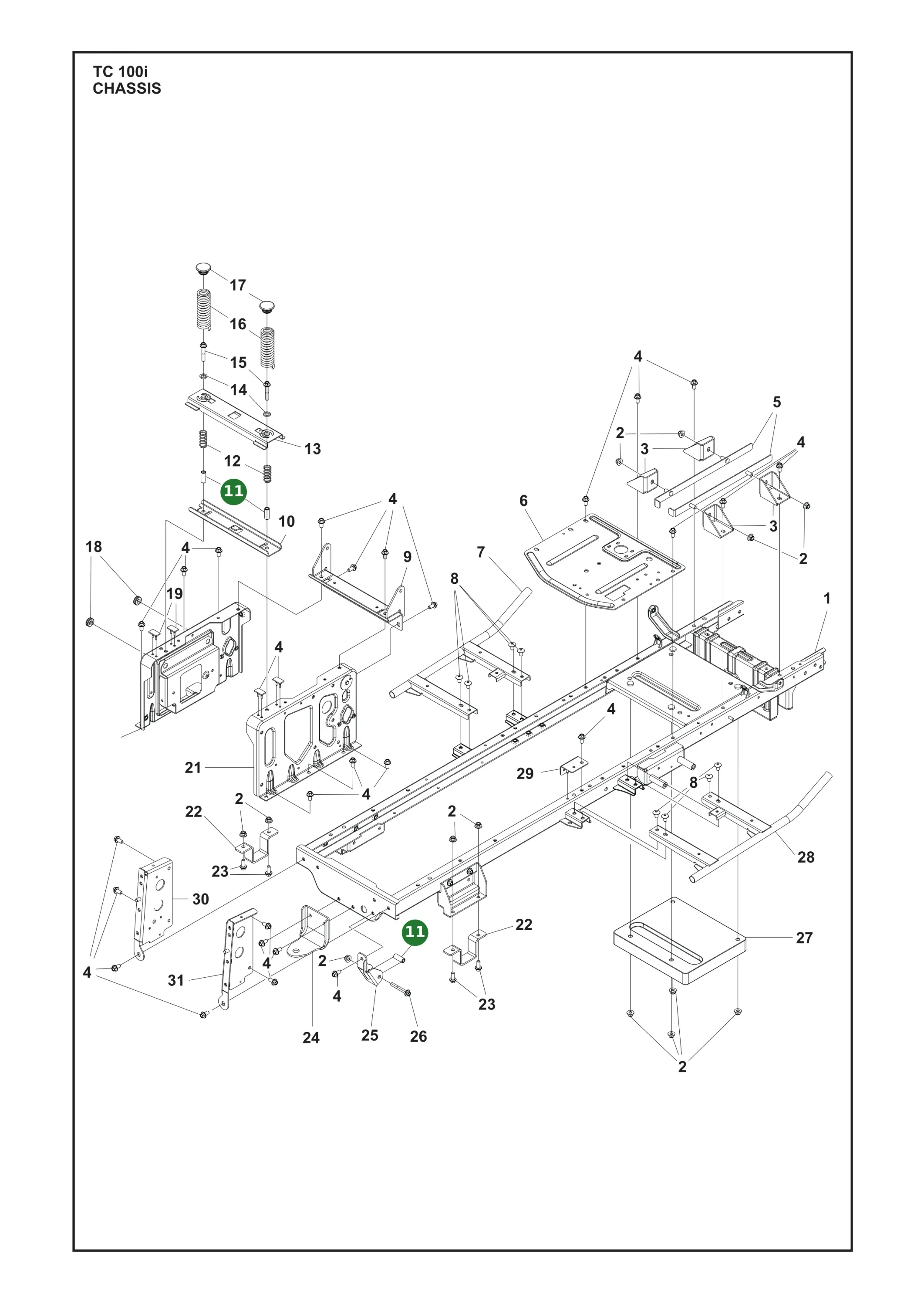 Position im Ersatzteilkatalog
