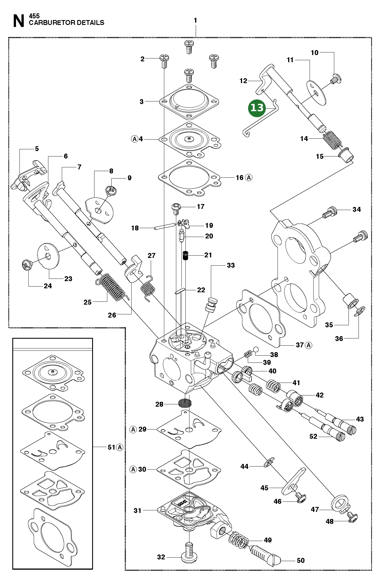 Position im Ersatzteilkatalog