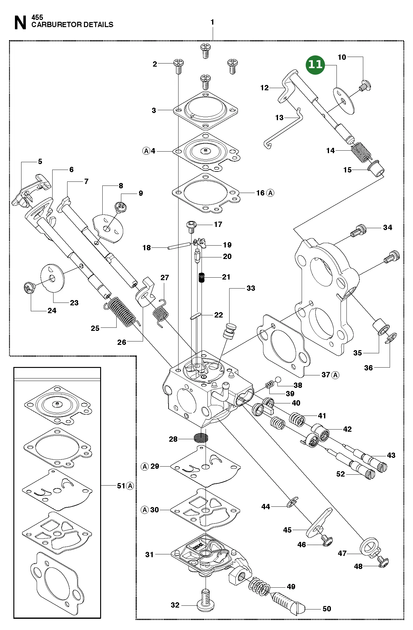 Position im Ersatzteilkatalog