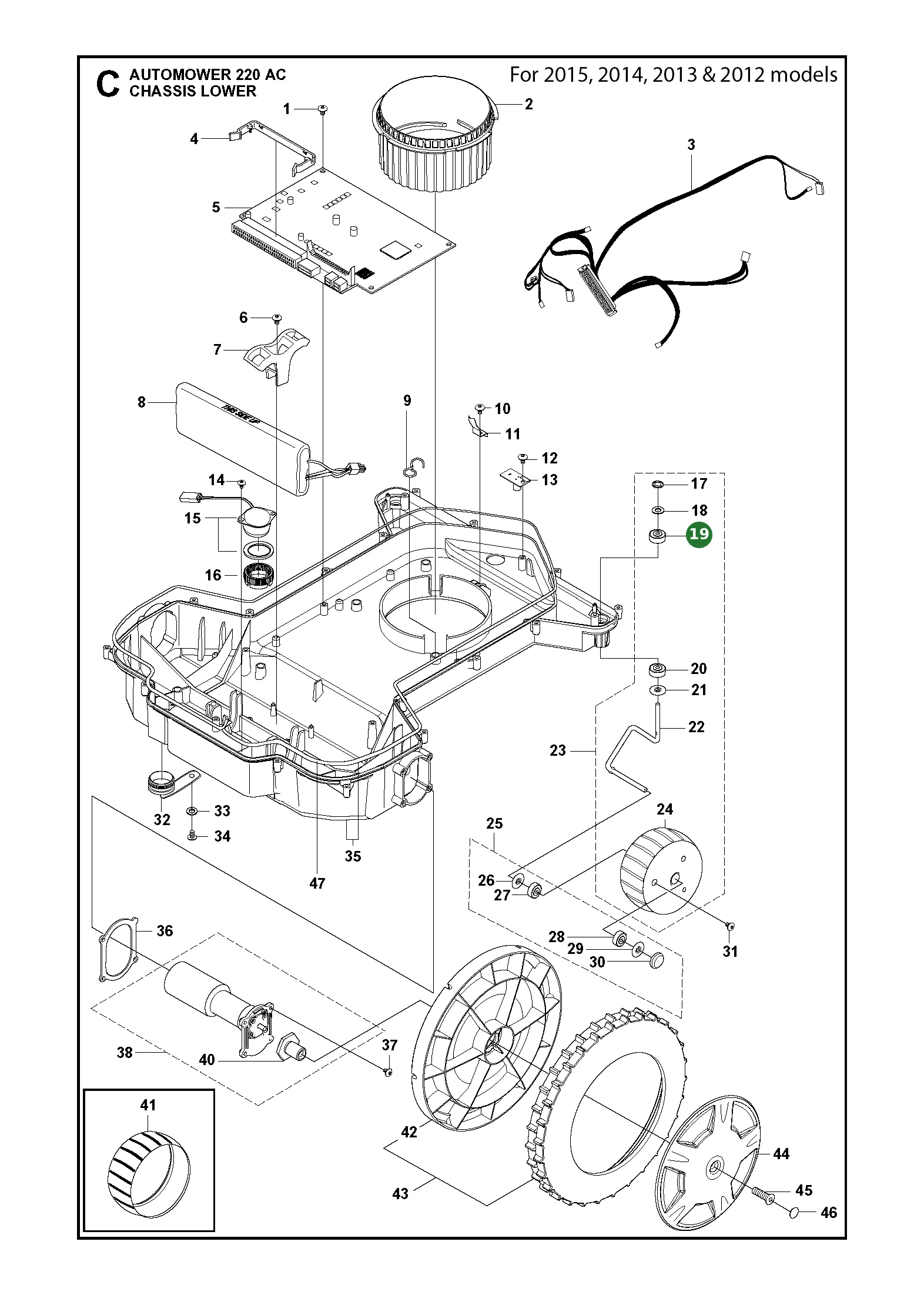 Position im Ersatzteilkatalog