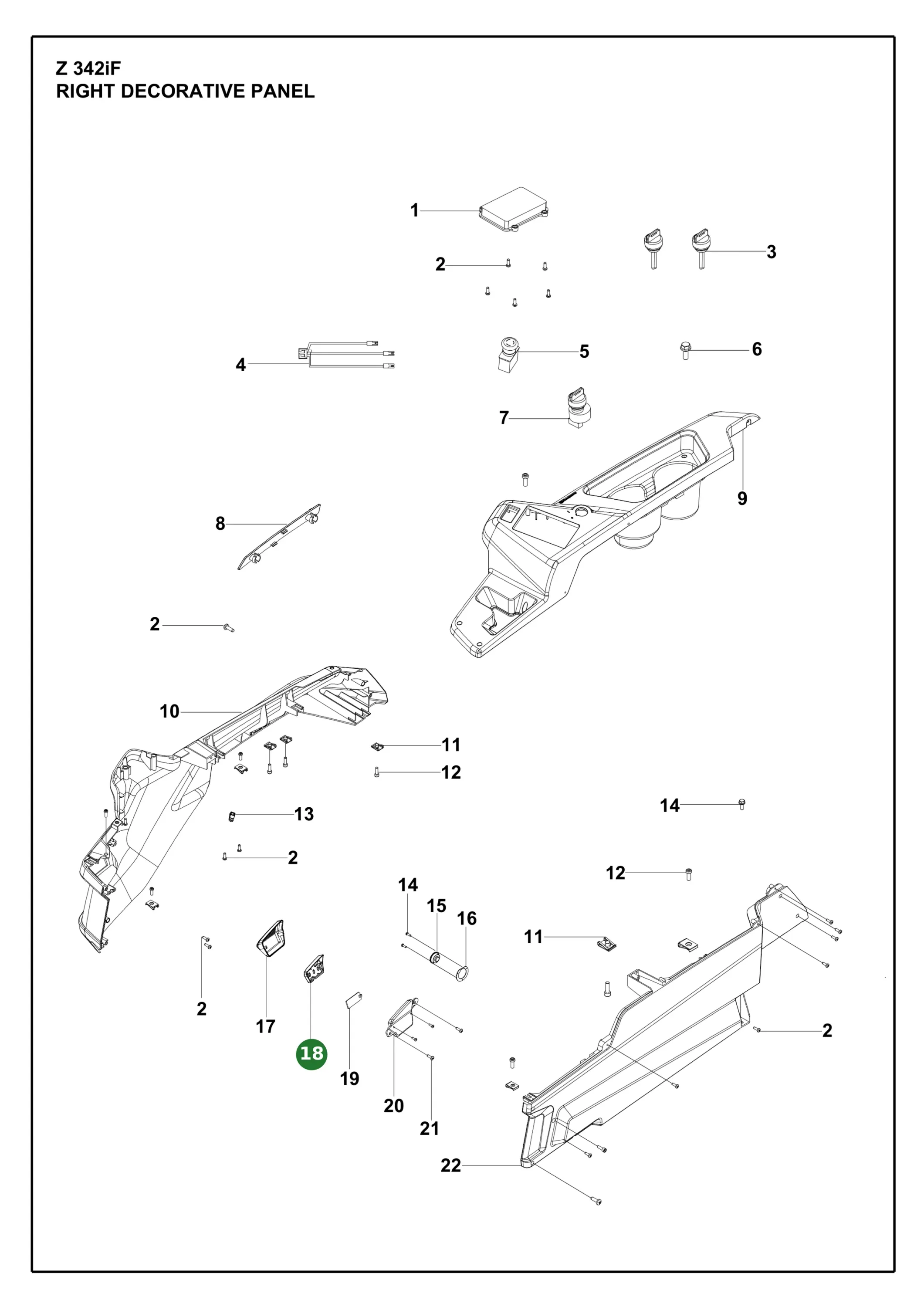 Position im Ersatzteilkatalog