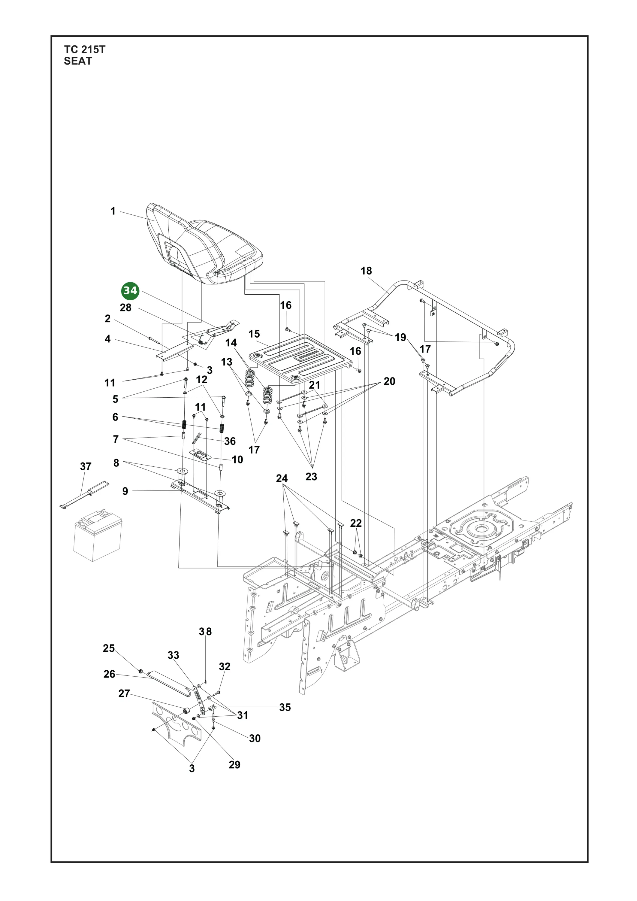 Position im Ersatzteilkatalog