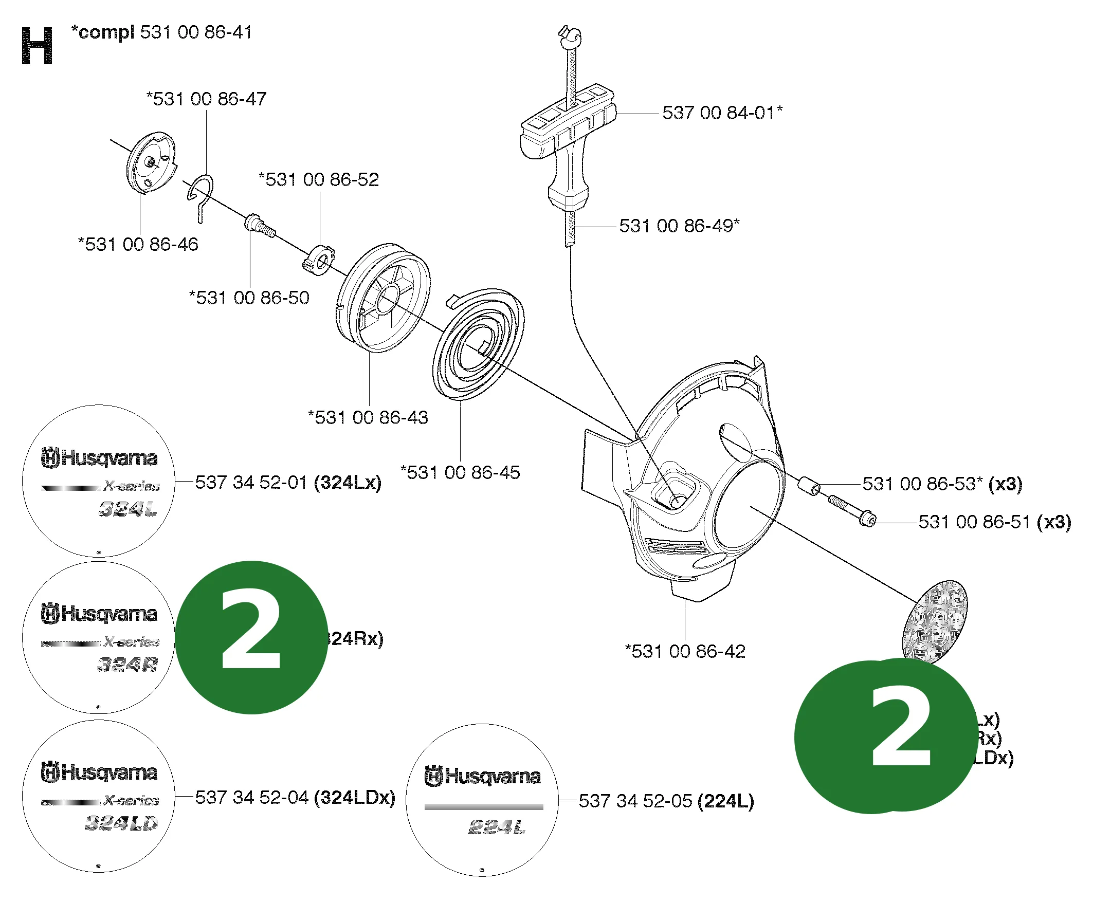 Position im Ersatzteilkatalog