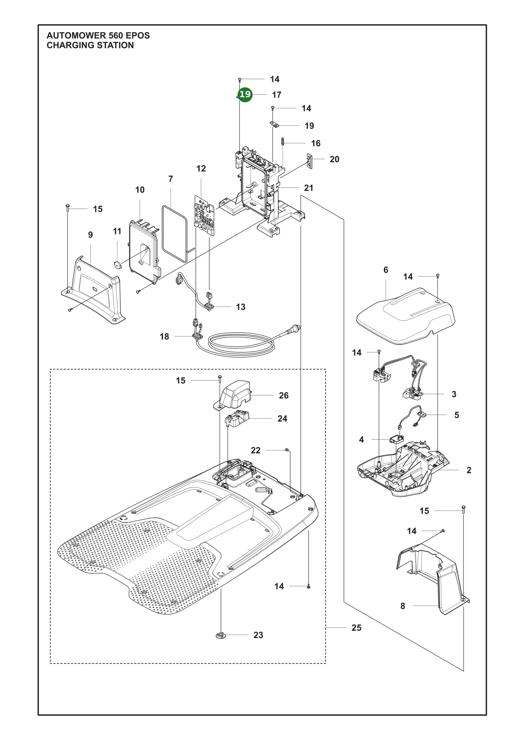Position im Ersatzteilkatalog