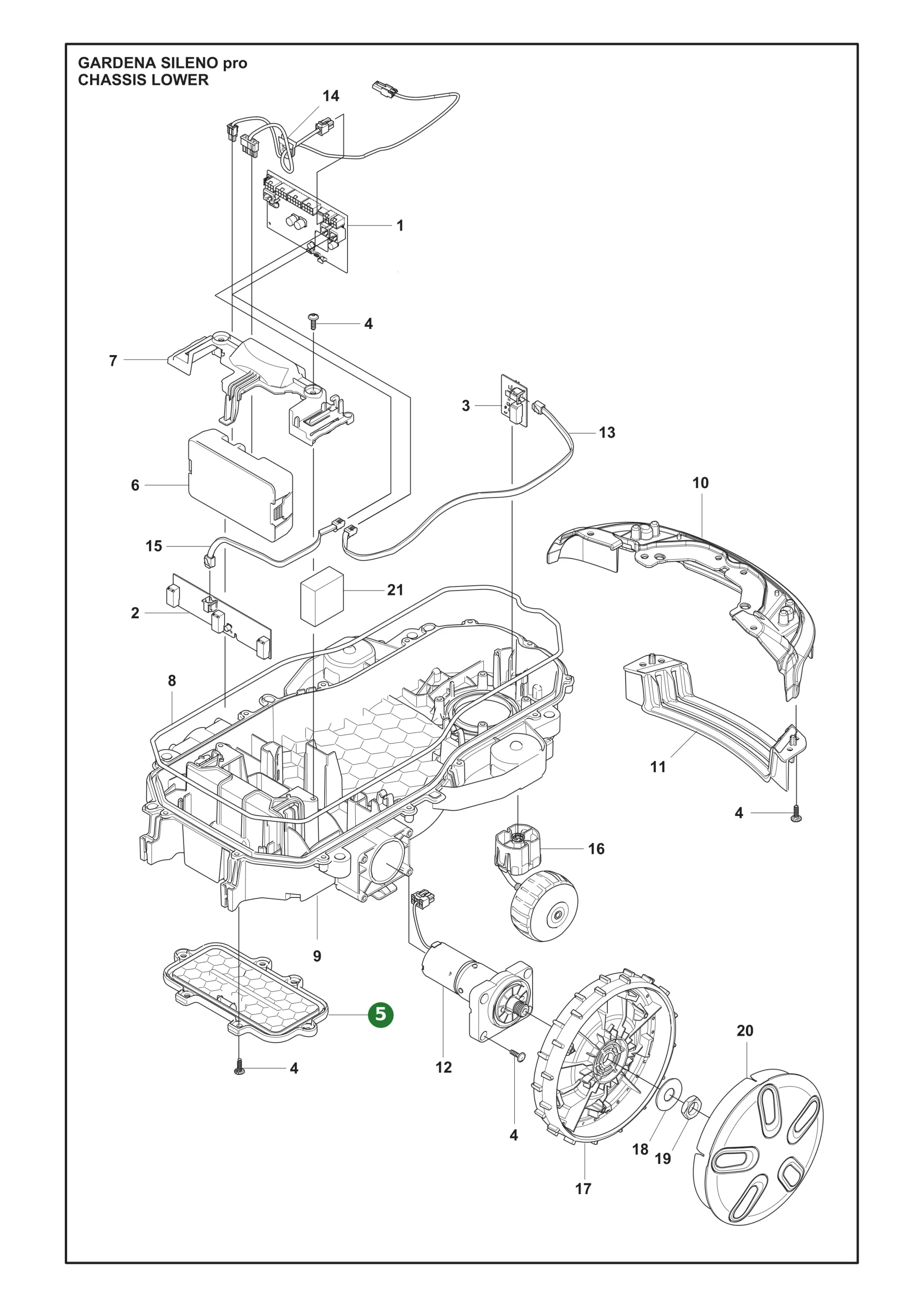 Position im Ersatzteilkatalog