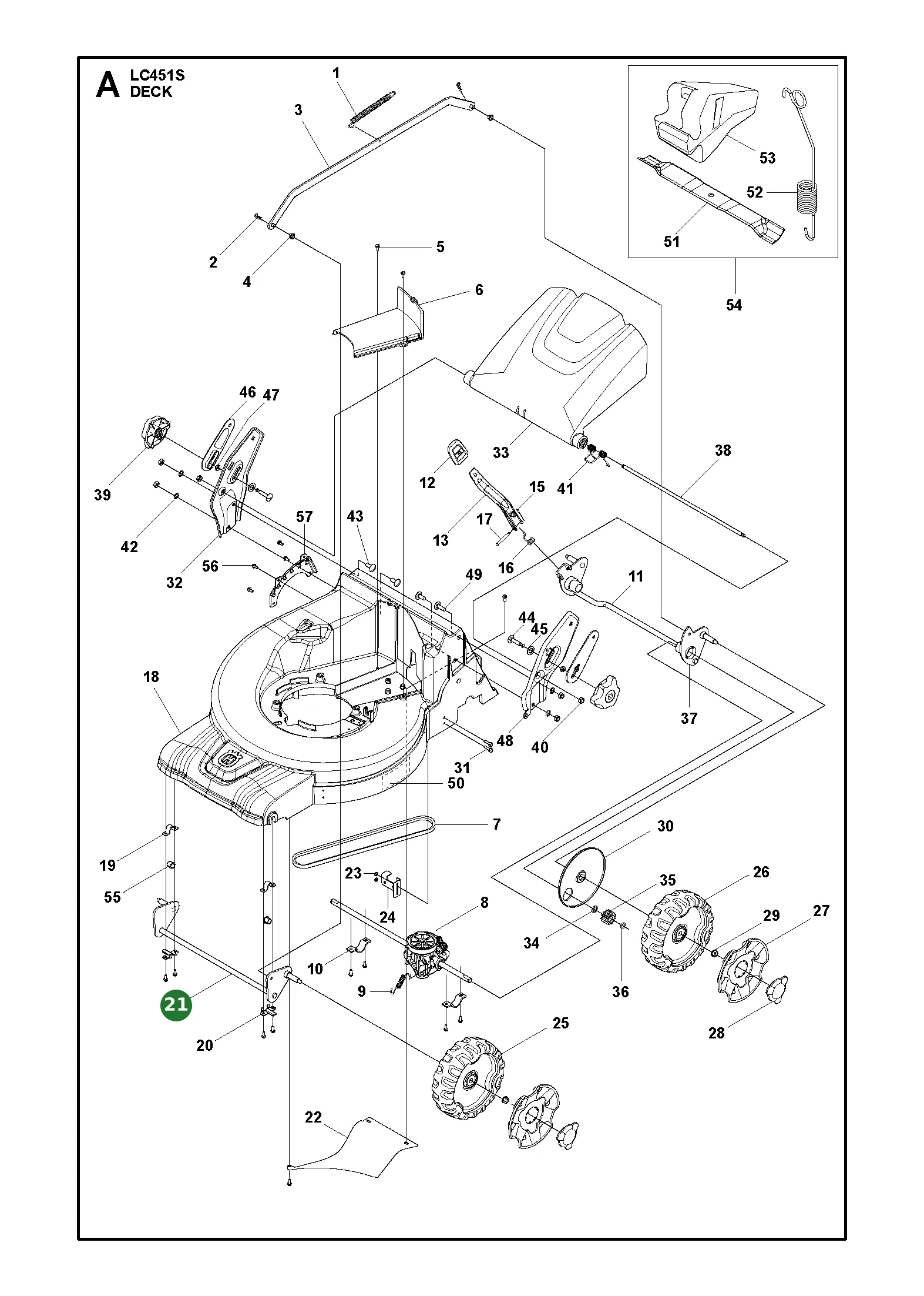 Position im Ersatzteilkatalog