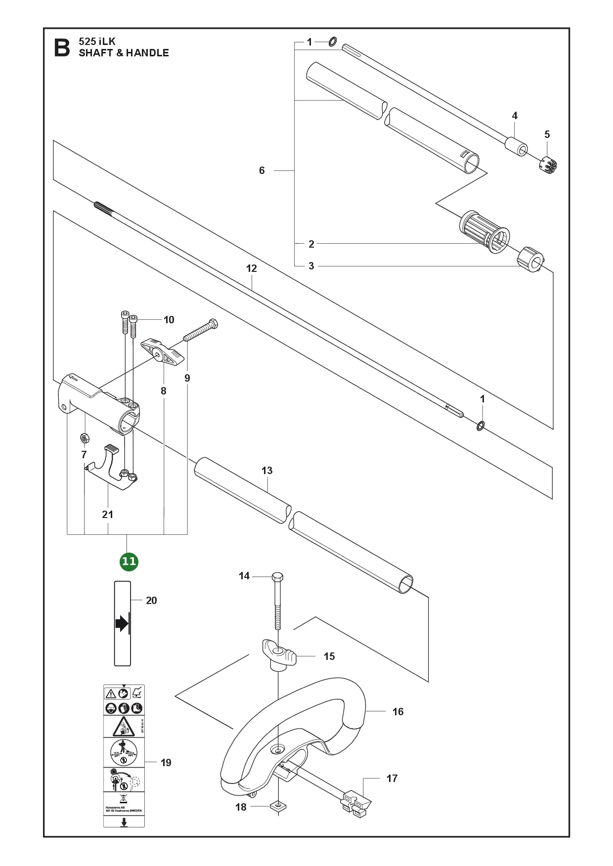 Position im Ersatzteilkatalog