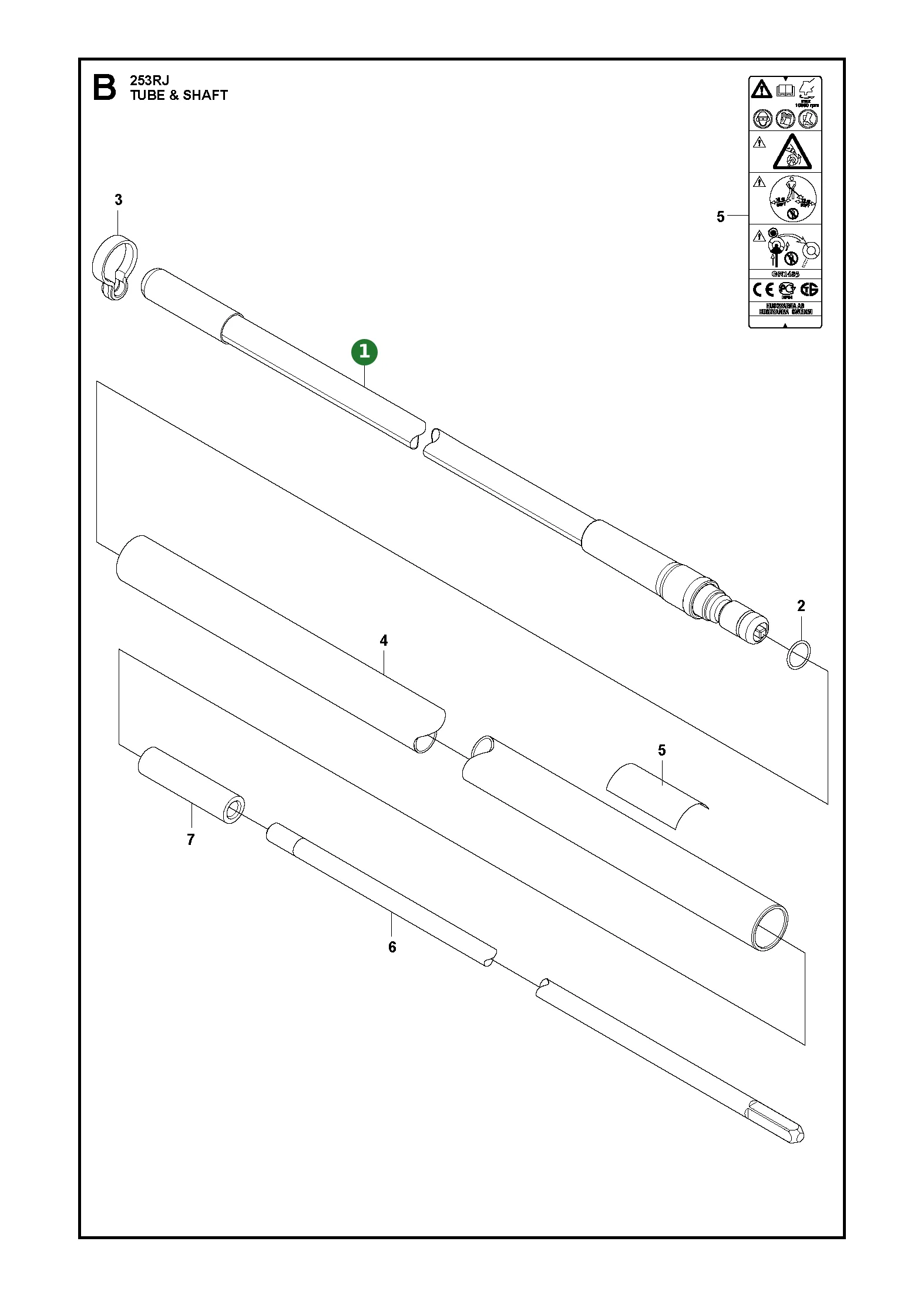 Position im Ersatzteilkatalog