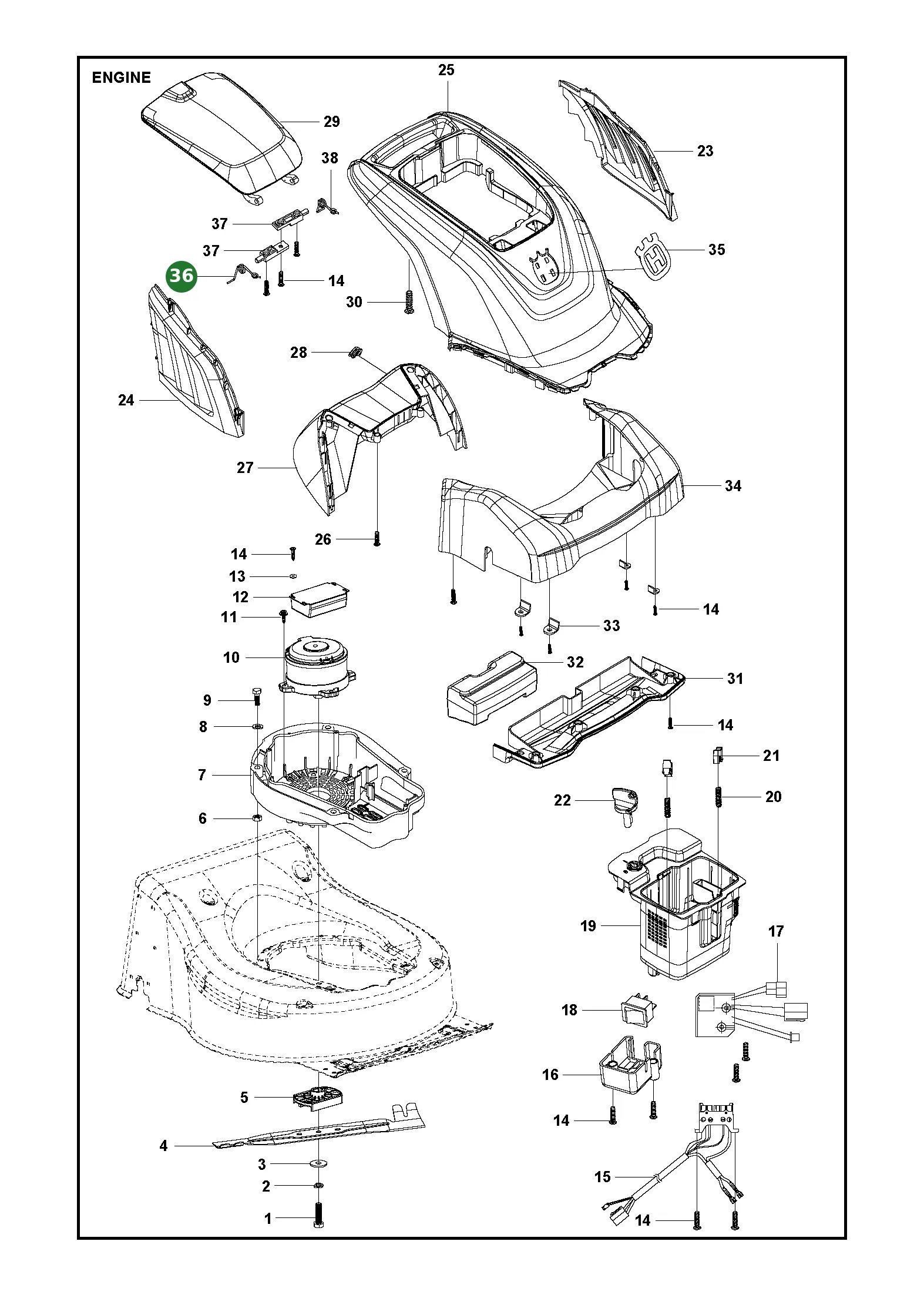 Position im Ersatzteilkatalog