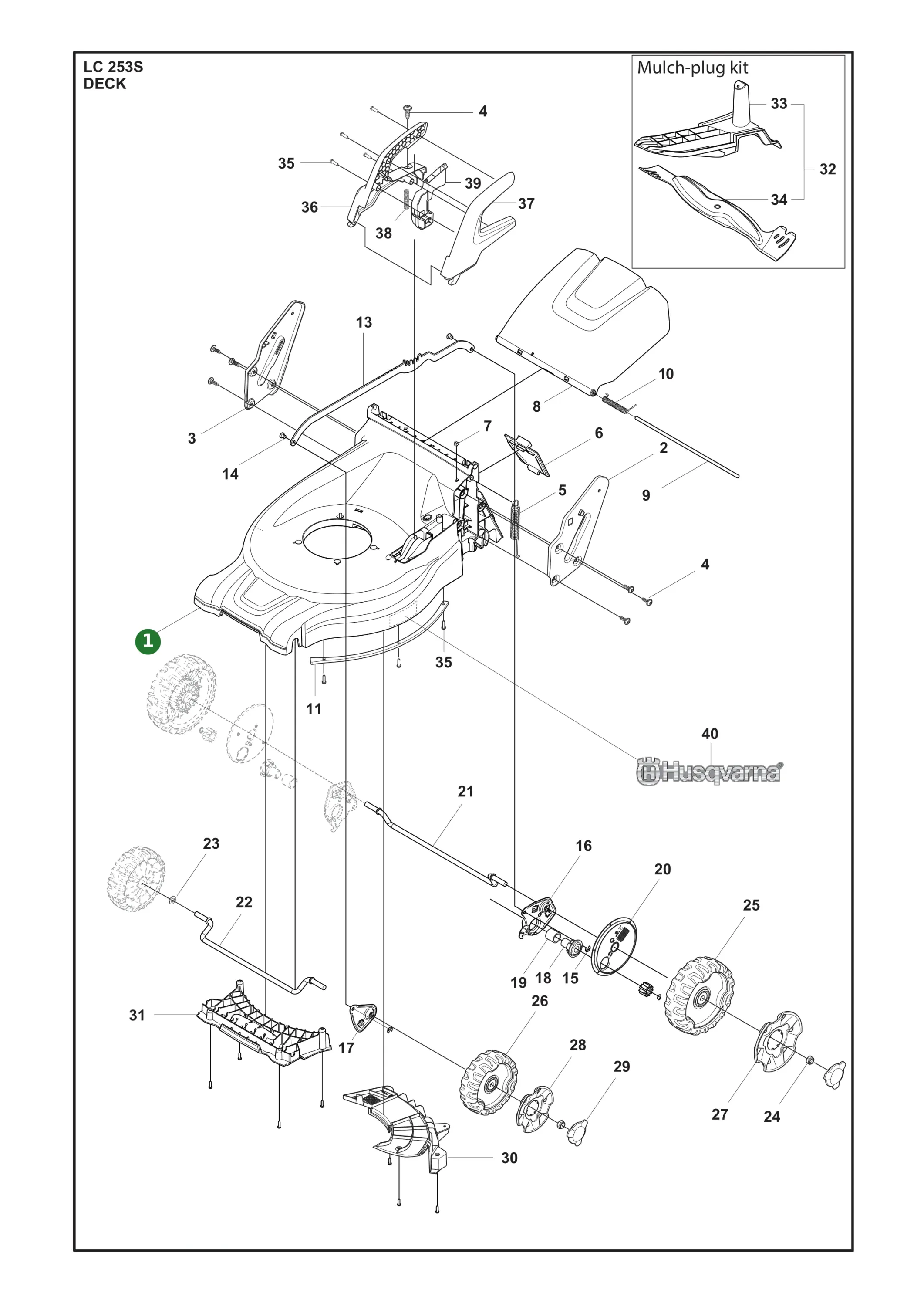 Position im Ersatzteilkatalog