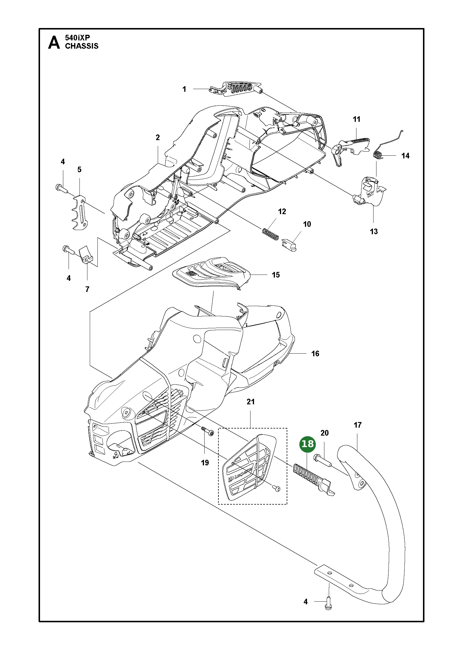Position im Ersatzteilkatalog
