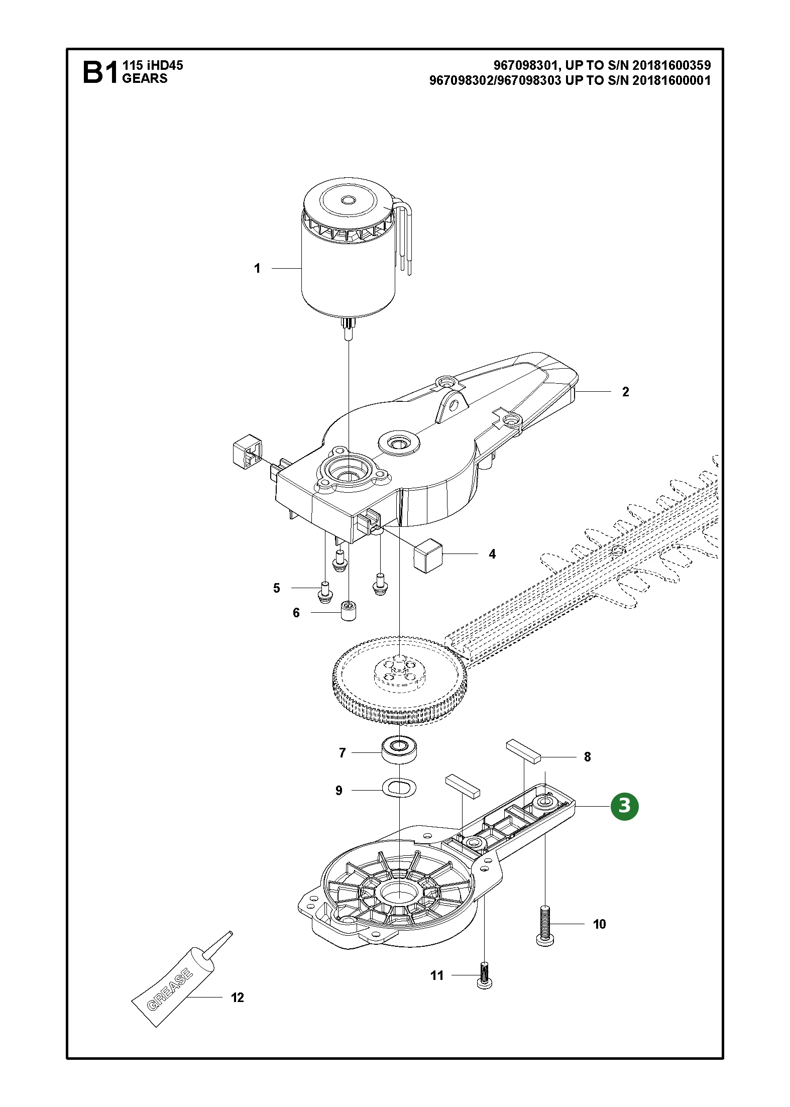 Position im Ersatzteilkatalog