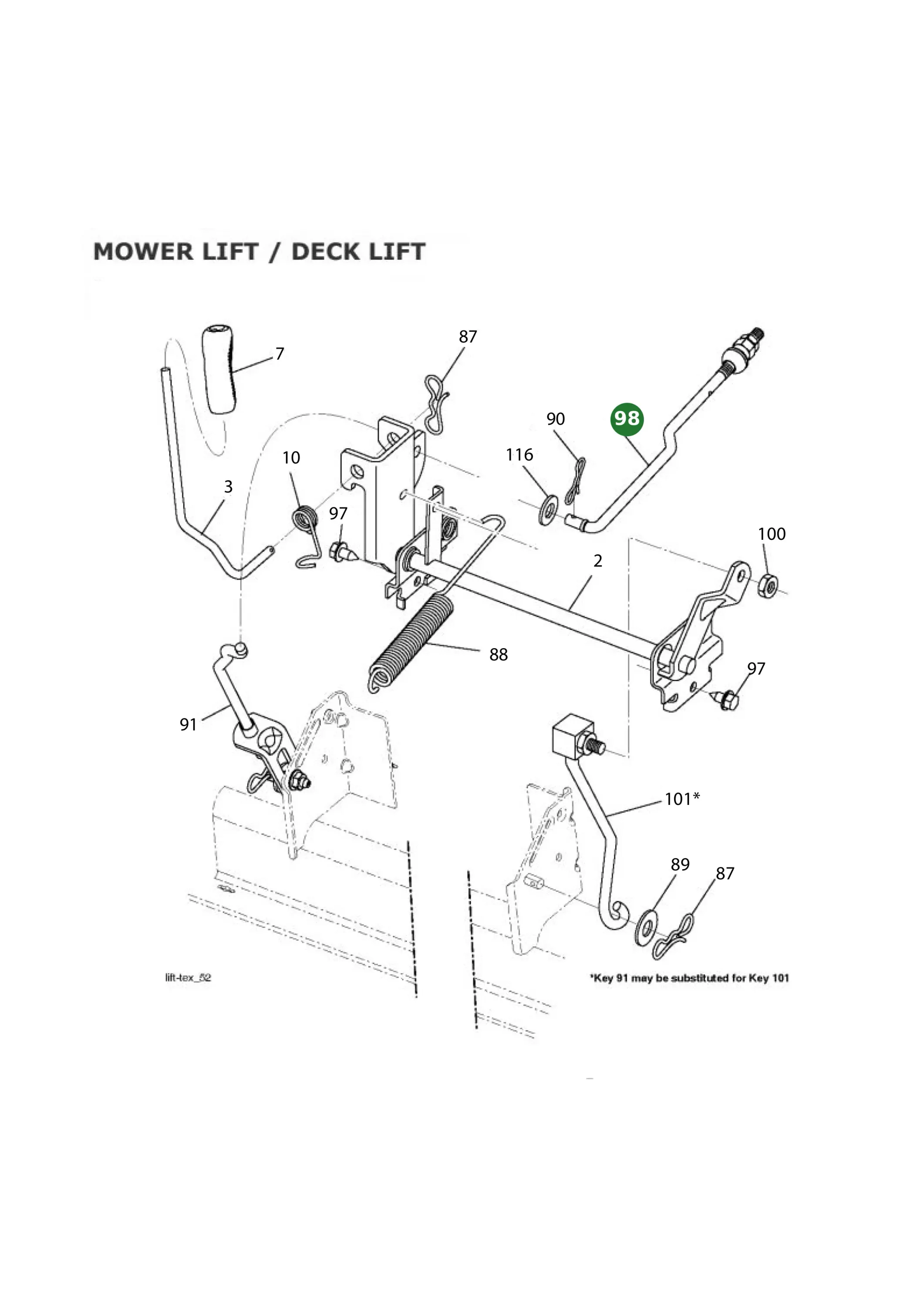 Position im Ersatzteilkatalog
