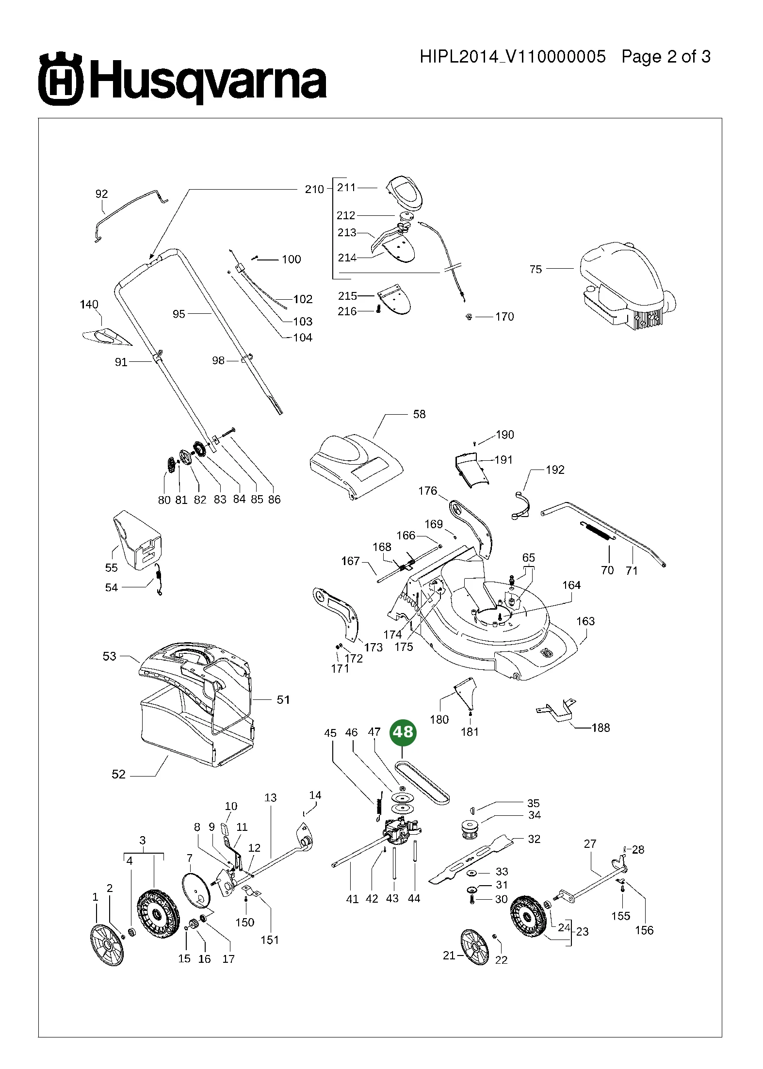 Position im Ersatzteilkatalog