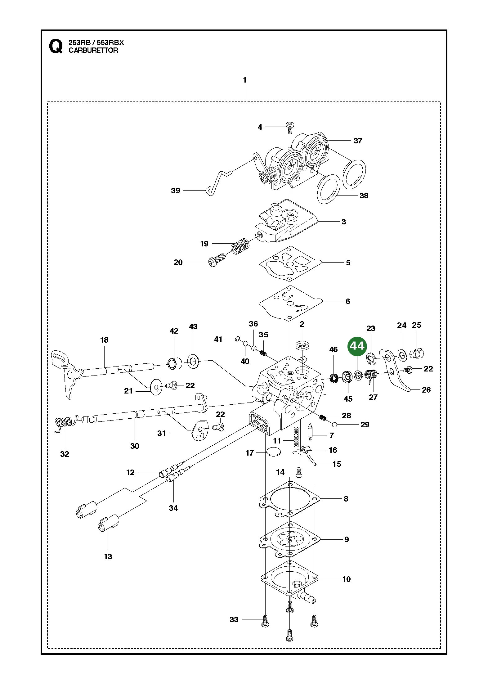 Position im Ersatzteilkatalog