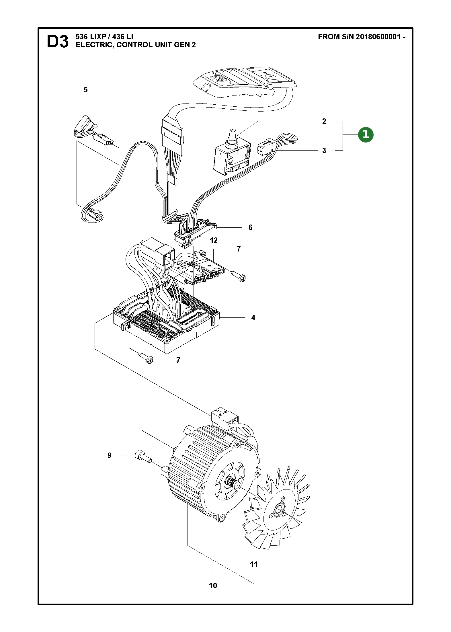 Position im Ersatzteilkatalog