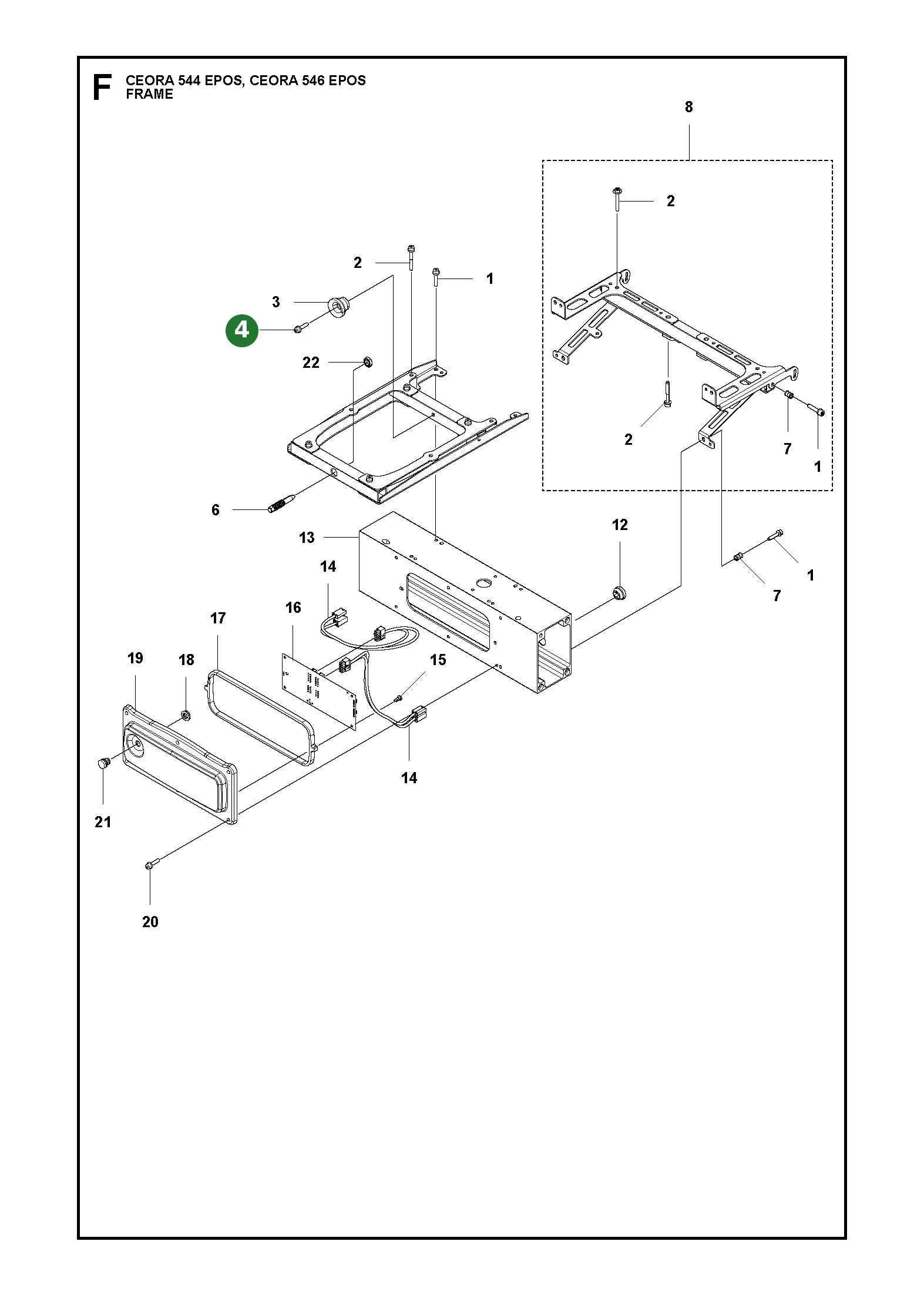 Position im Ersatzteilkatalog