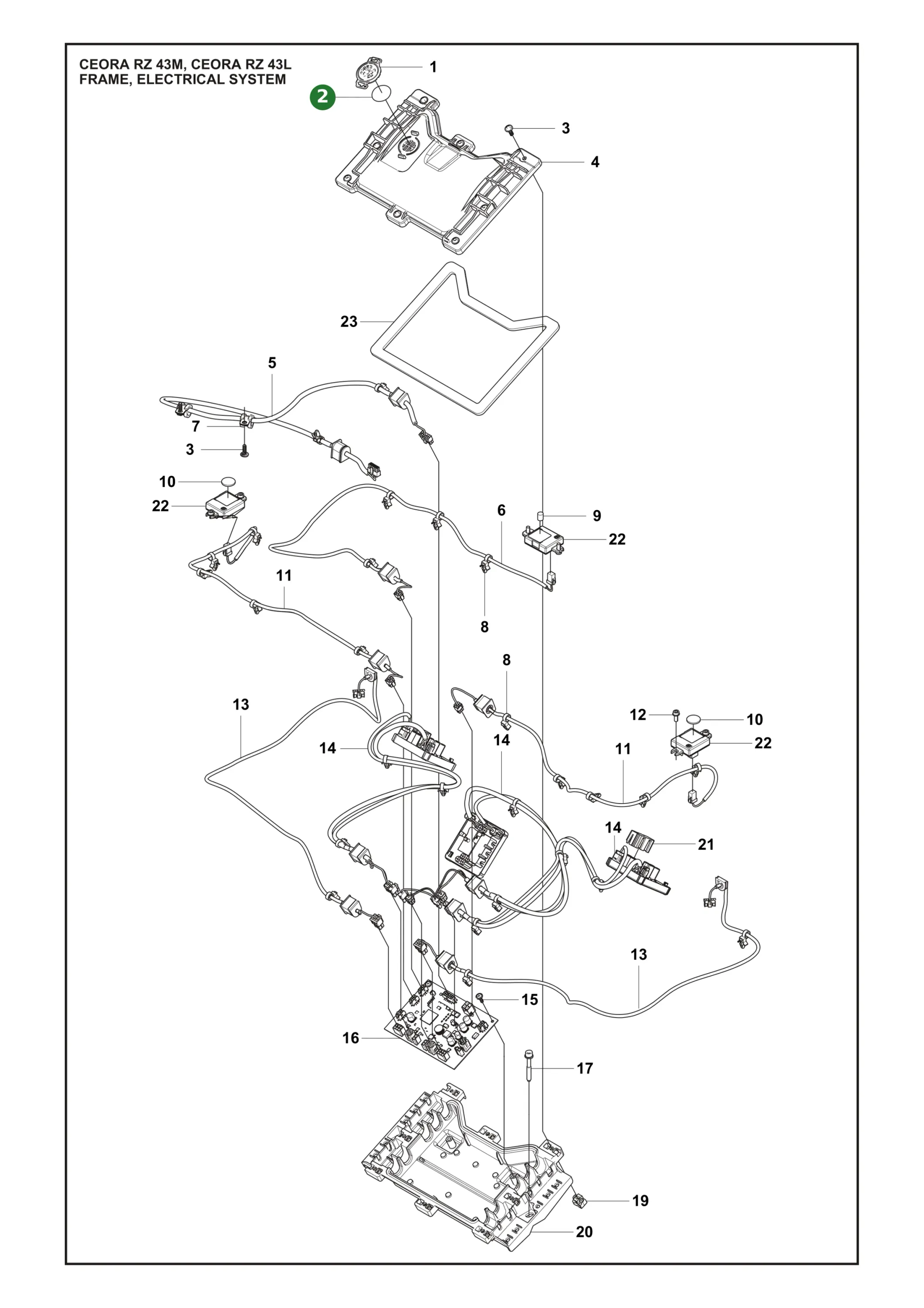 Position im Ersatzteilkatalog