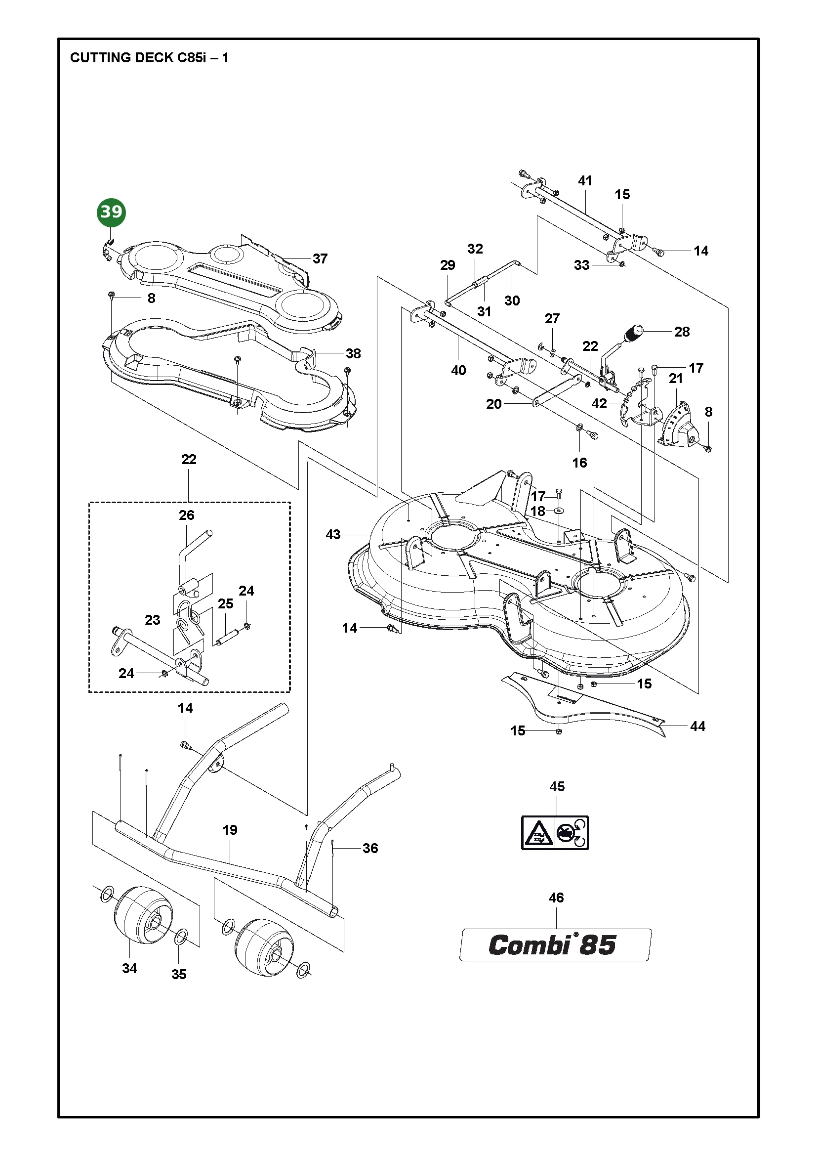 Position im Ersatzteilkatalog