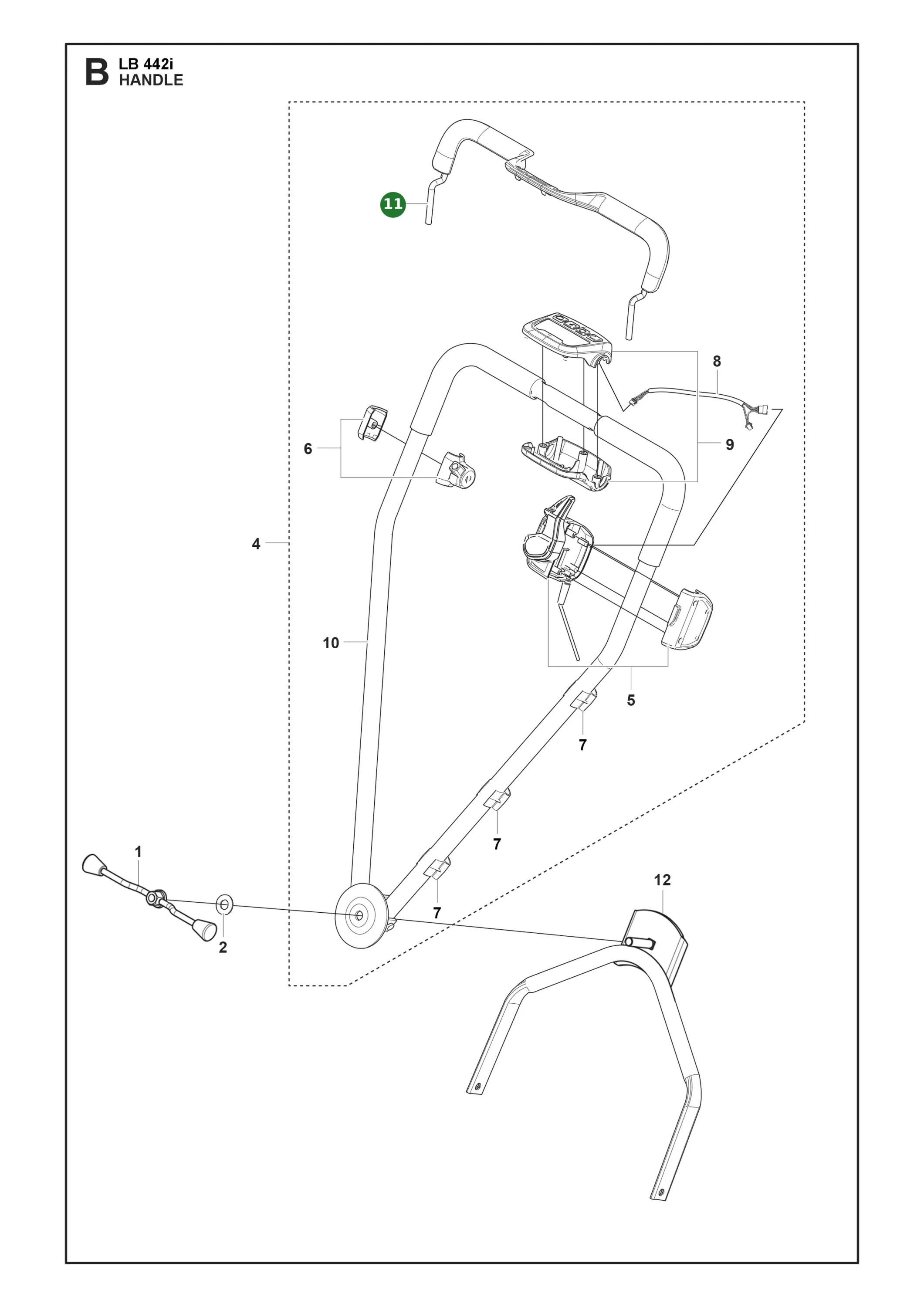 Position im Ersatzteilkatalog