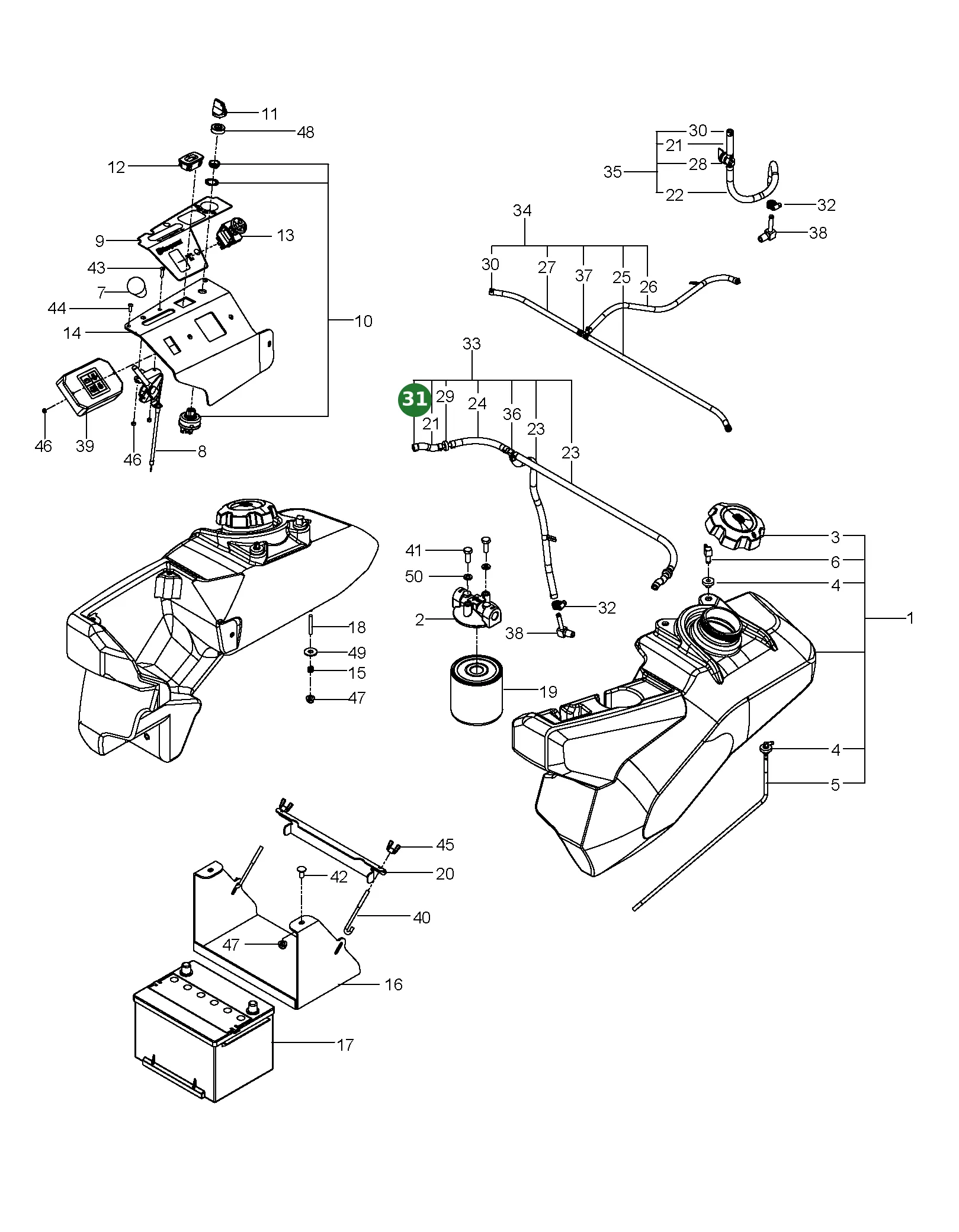 Position im Ersatzteilkatalog