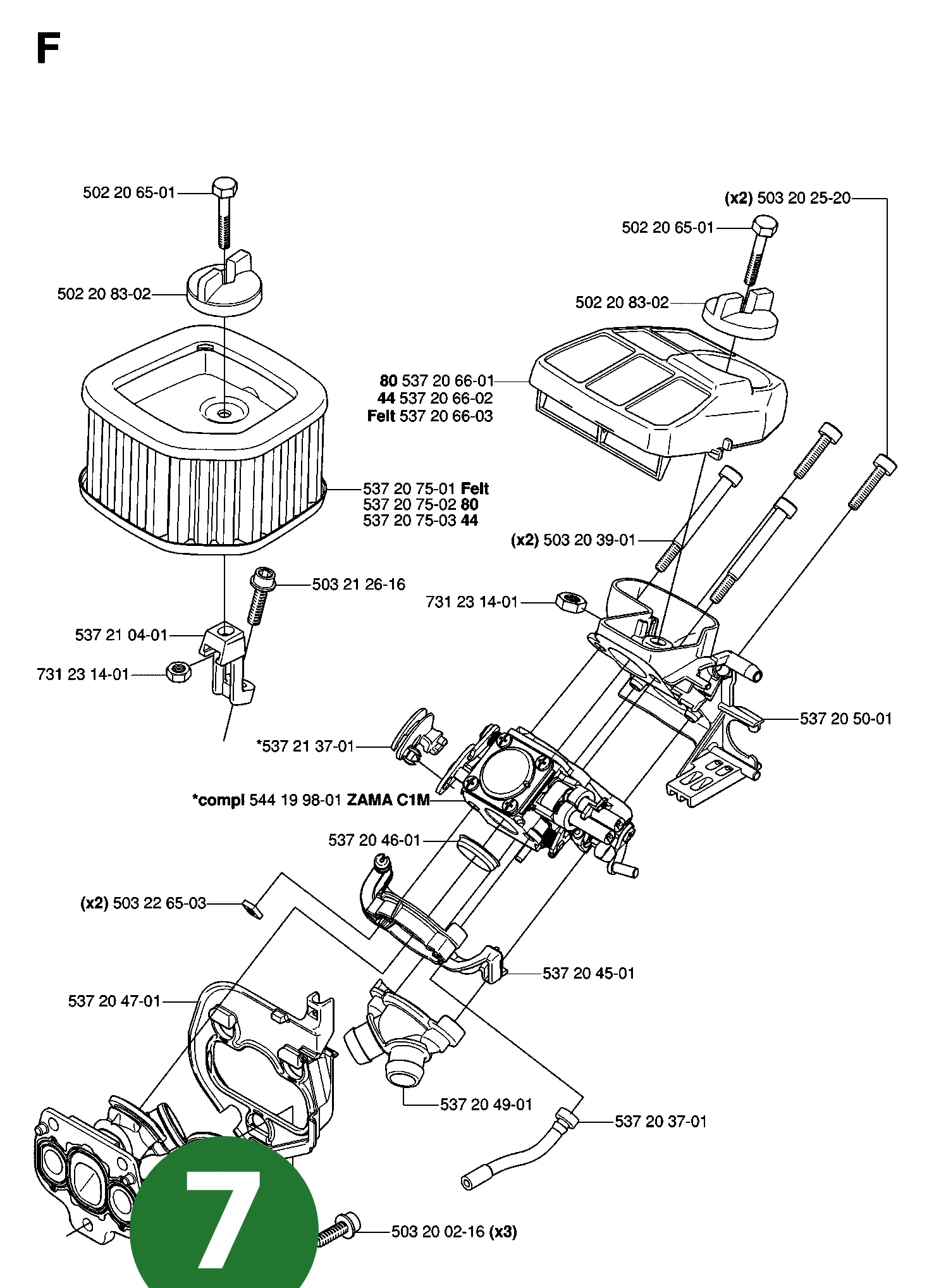 Position im Ersatzteilkatalog
